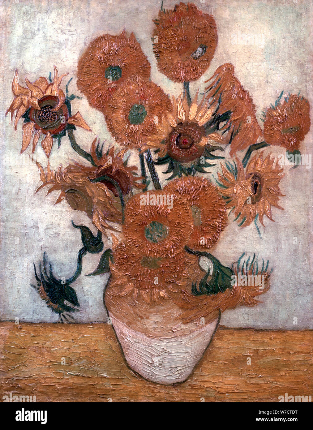 'Sunflowers', 1889. Artista: Vincent van Gogh Foto Stock