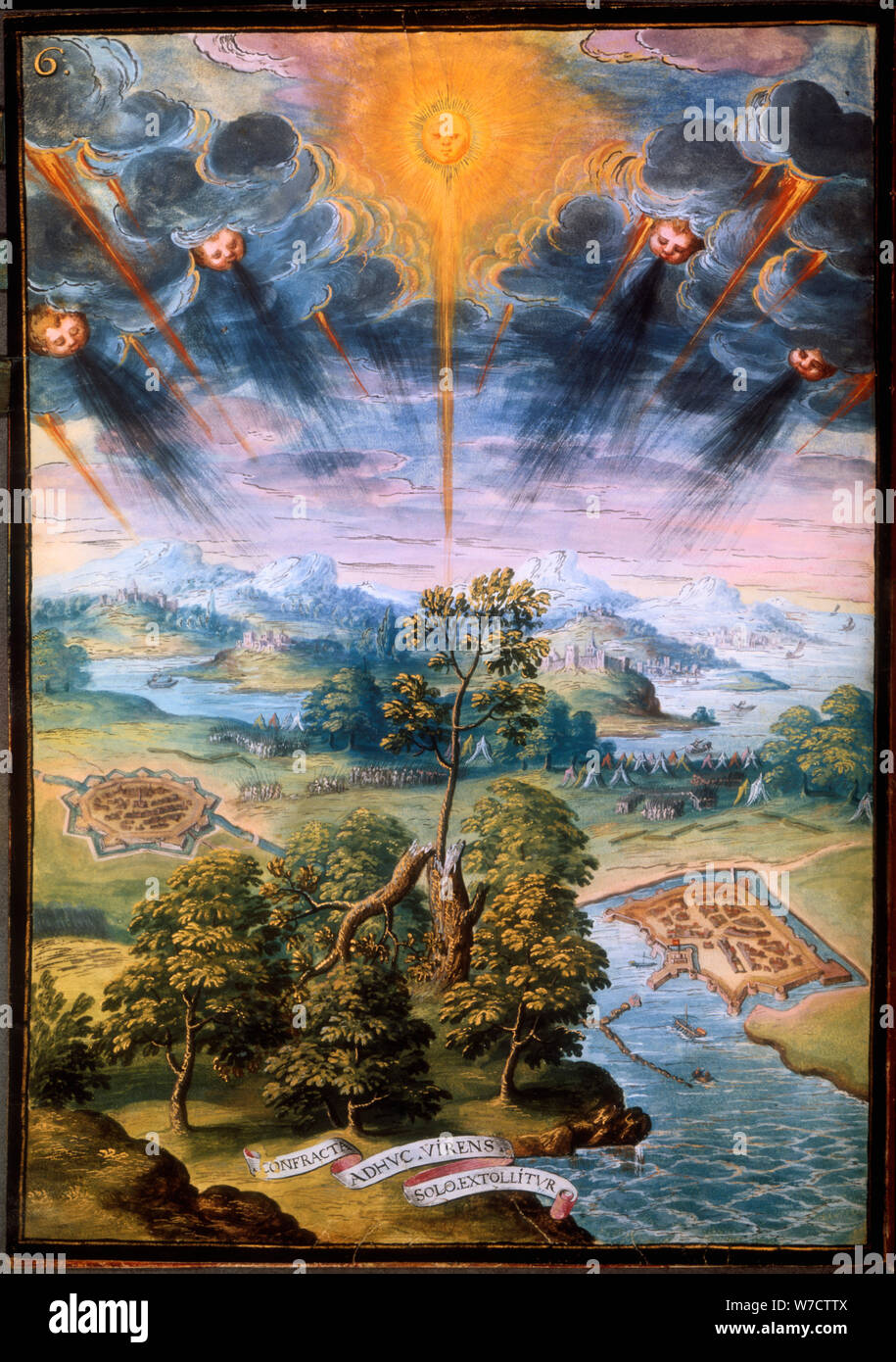 Voyage dans les Pouilles, del XVI secolo. Artista: sconosciuto Foto Stock