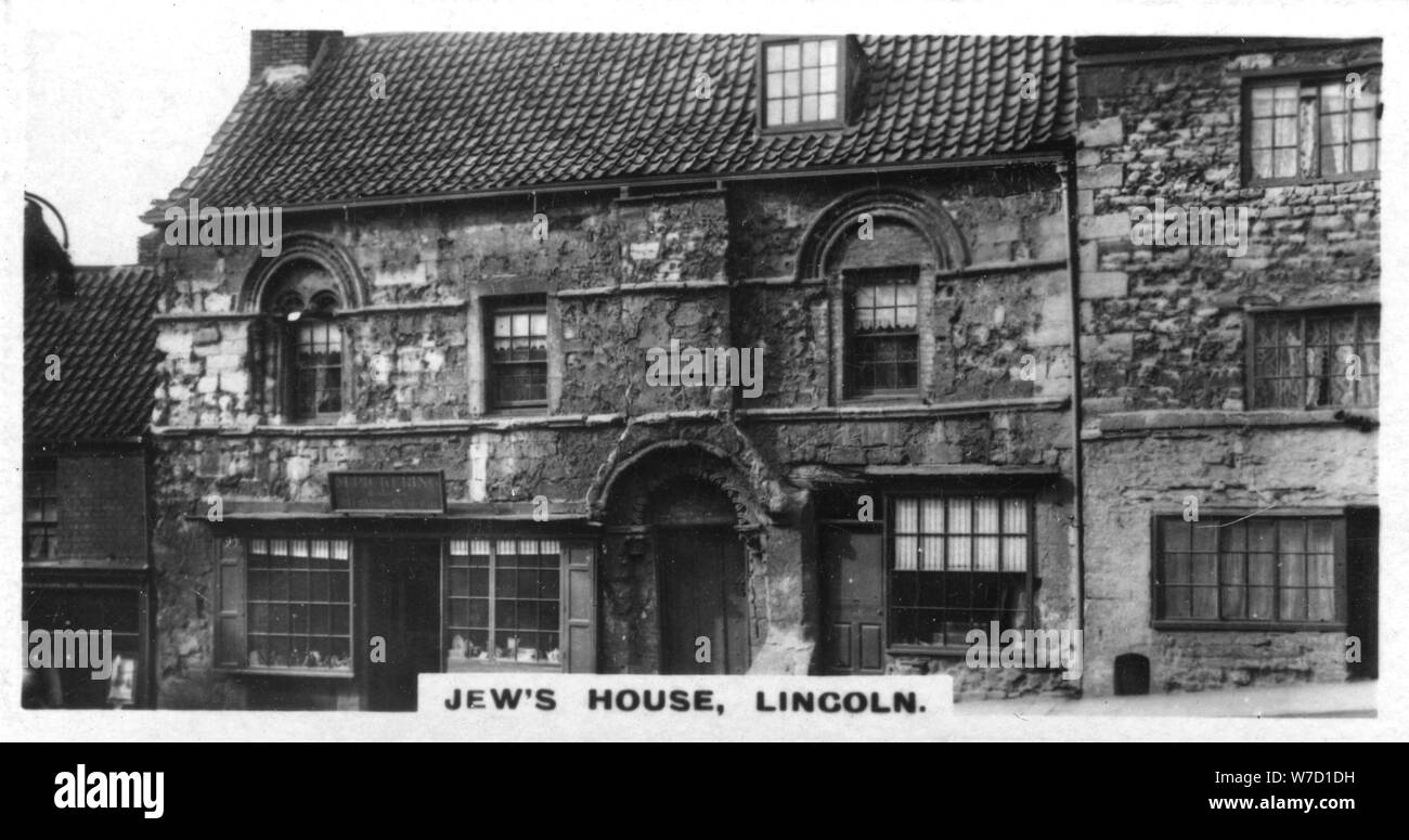 "Ebreo's House', Lincoln, c1920s. Artista: sconosciuto Foto Stock