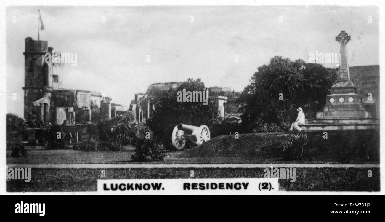 La residenza, di Lucknow, Uttar Pradesh, India, c1925. Artista: sconosciuto Foto Stock