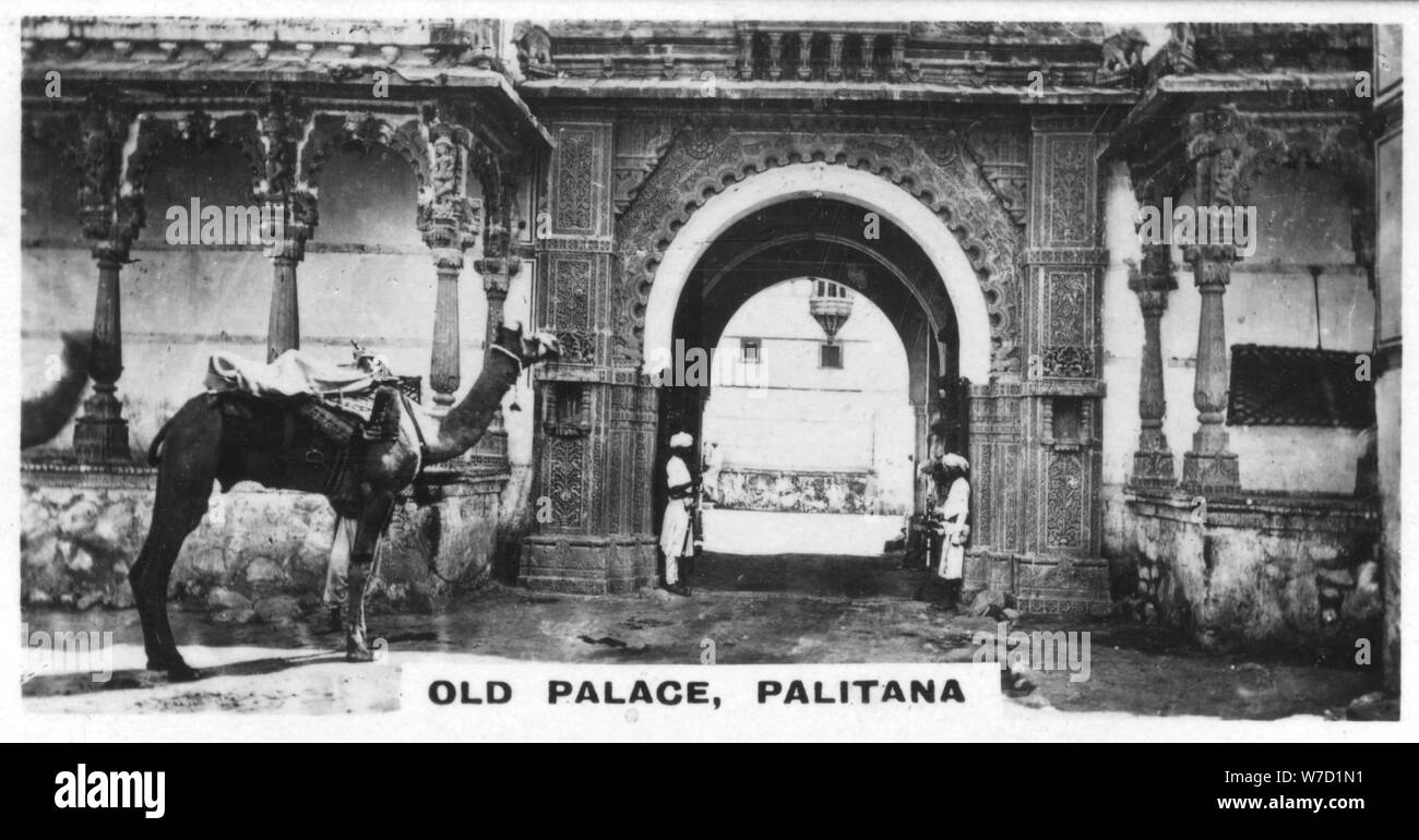 Palazzo Vecchio, Palitana, India, c1925. Artista: sconosciuto Foto Stock