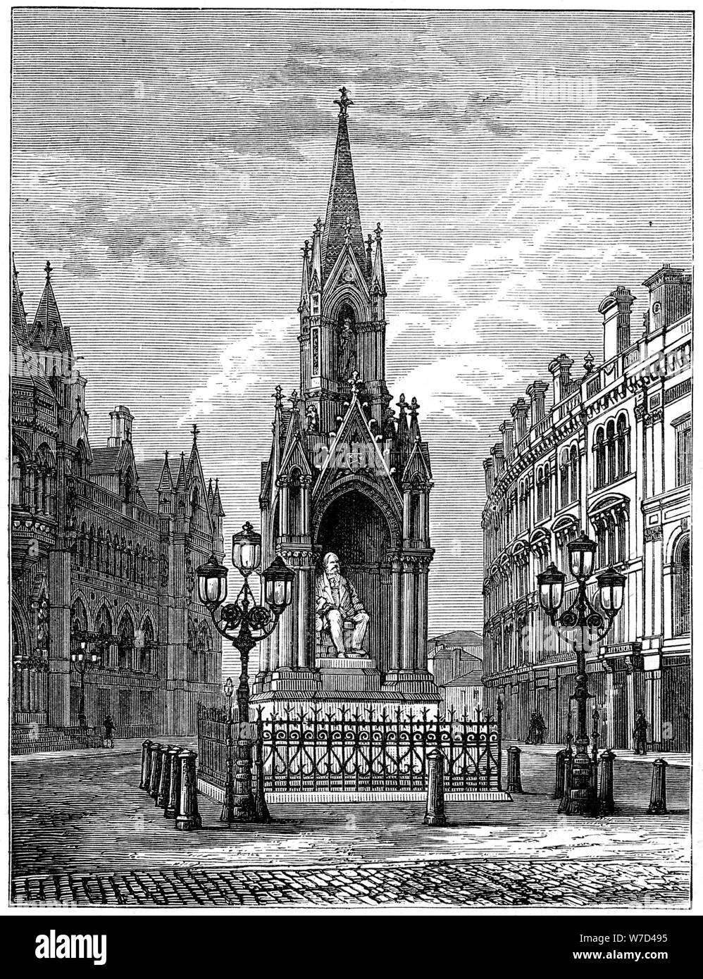 La statua di sale a Bradford, c1880. Artista: sconosciuto Foto Stock