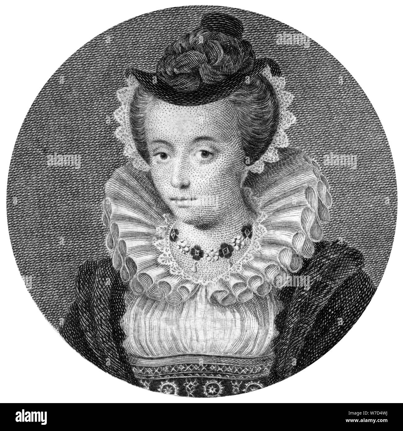Maria, Regina di Scozia, (1542-1587). Artista: sconosciuto Foto Stock