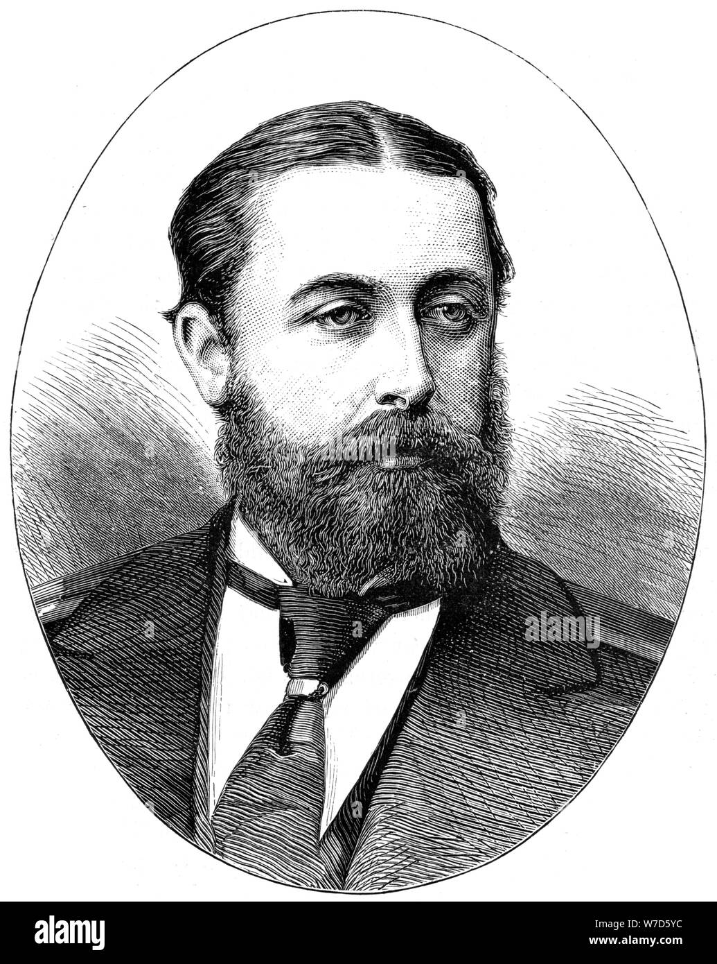 Alfred, il Duca di Edimburgo, 1900. Artista: sconosciuto Foto Stock