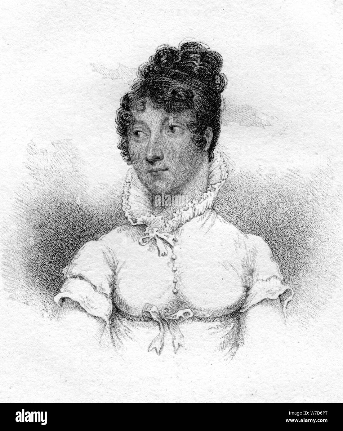 La principessa Amelia, (1819).Artista: Ridley Foto Stock