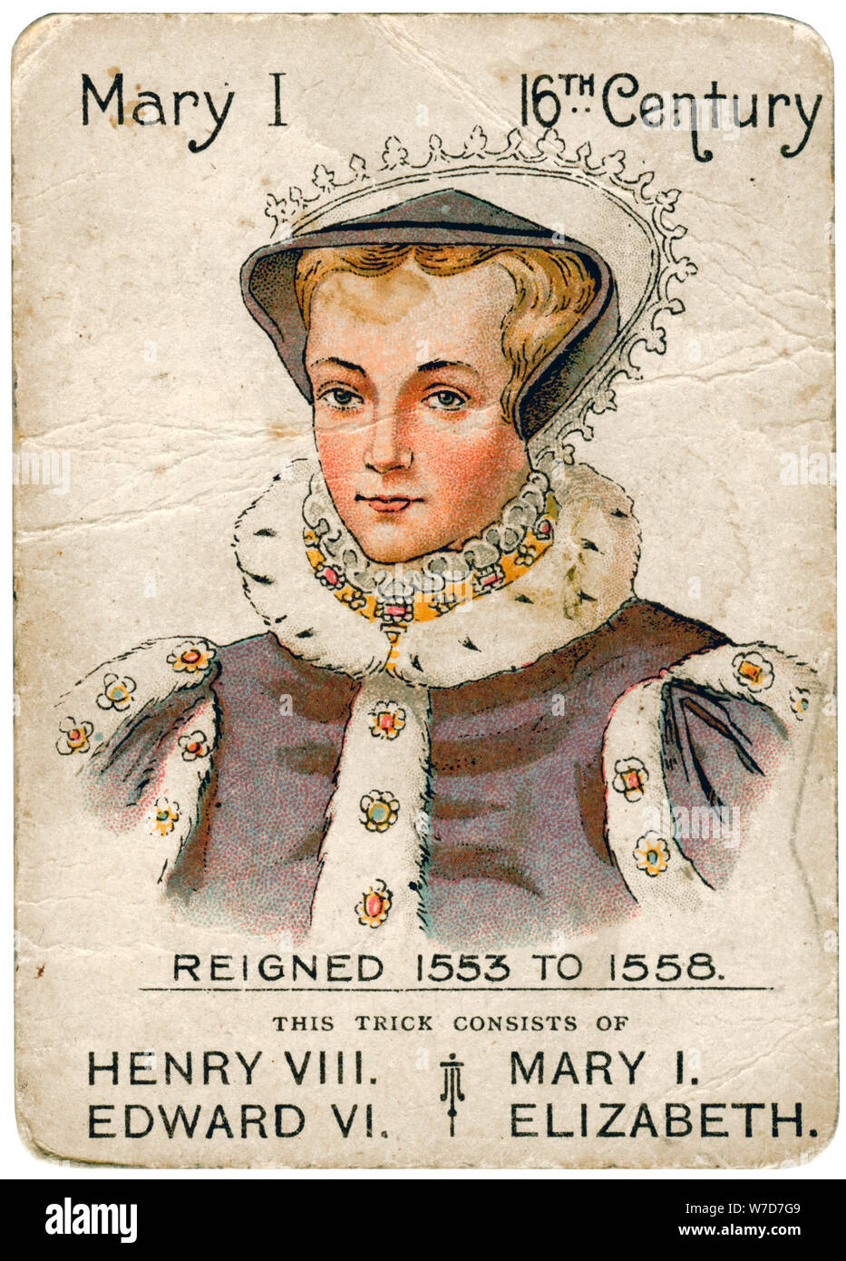 Queen Mary I (1516-1558), 1901-1910. Artista: sconosciuto Foto Stock