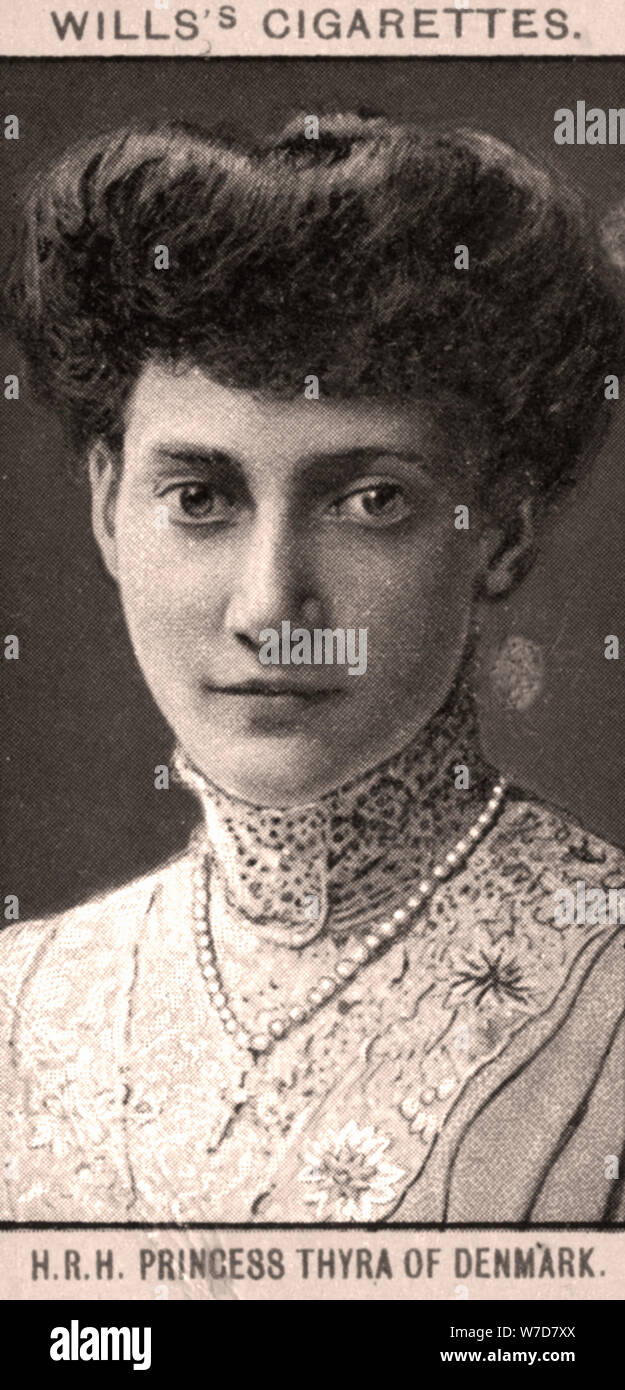 S.a.r. la principessa Thyra di Danimarca, 1908.Artista: RM E HO testamenti Foto Stock