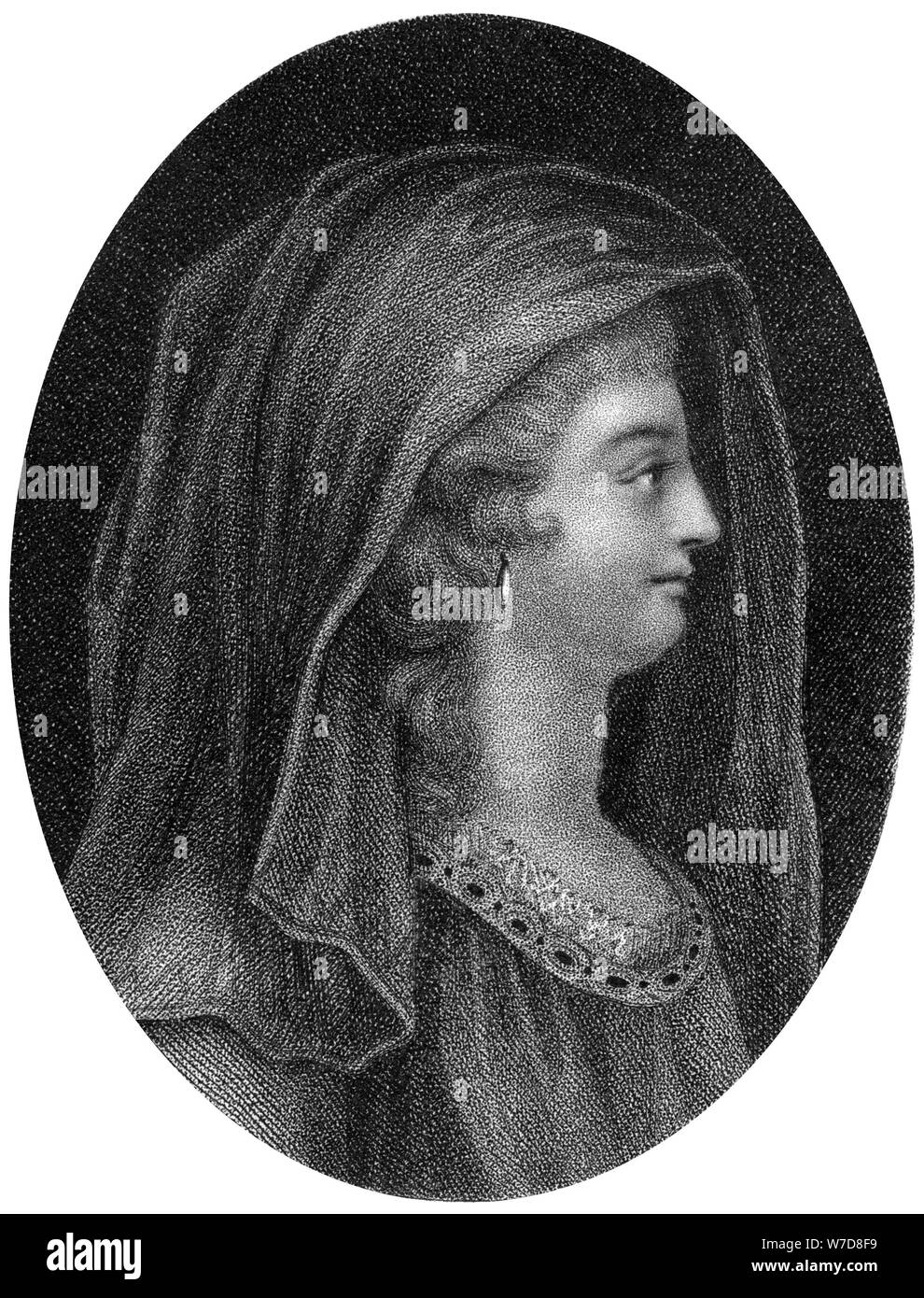 Lady Jane grigio, Regina dell'Inghilterra. Artista: J Chapman Foto Stock
