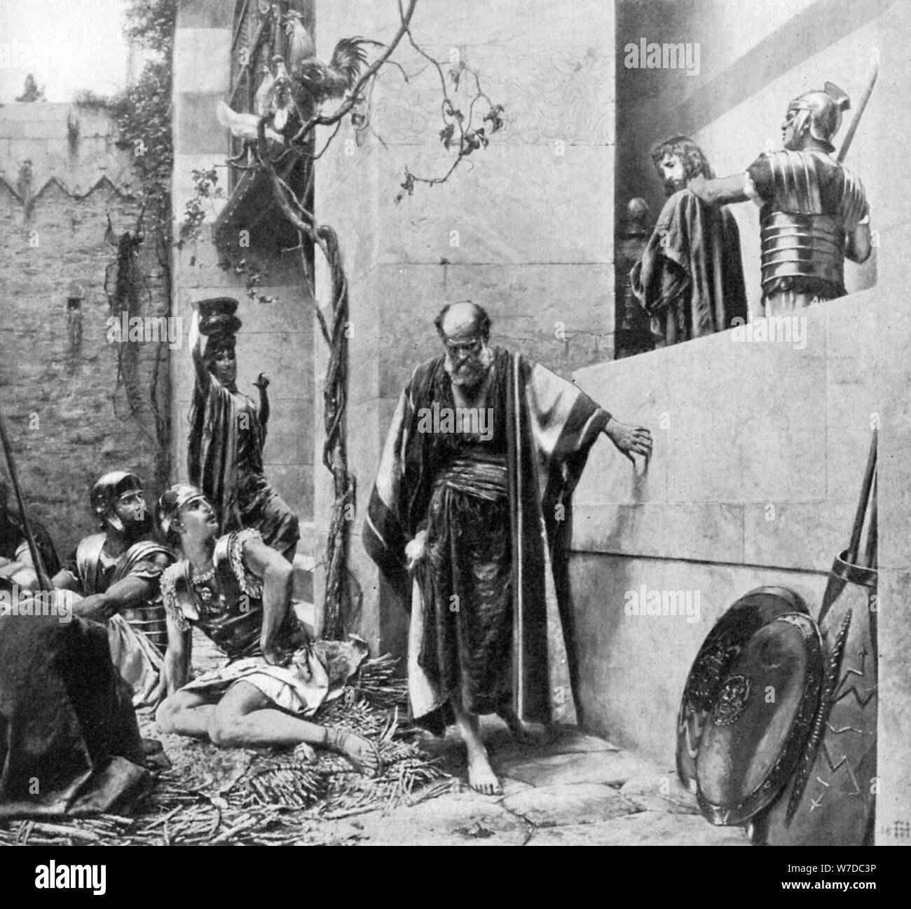 La vulnerabilità ad attacchi di tipo Denial of Saint Peter, 1926.Artista: Ferdinand Graf von Harrach Foto Stock