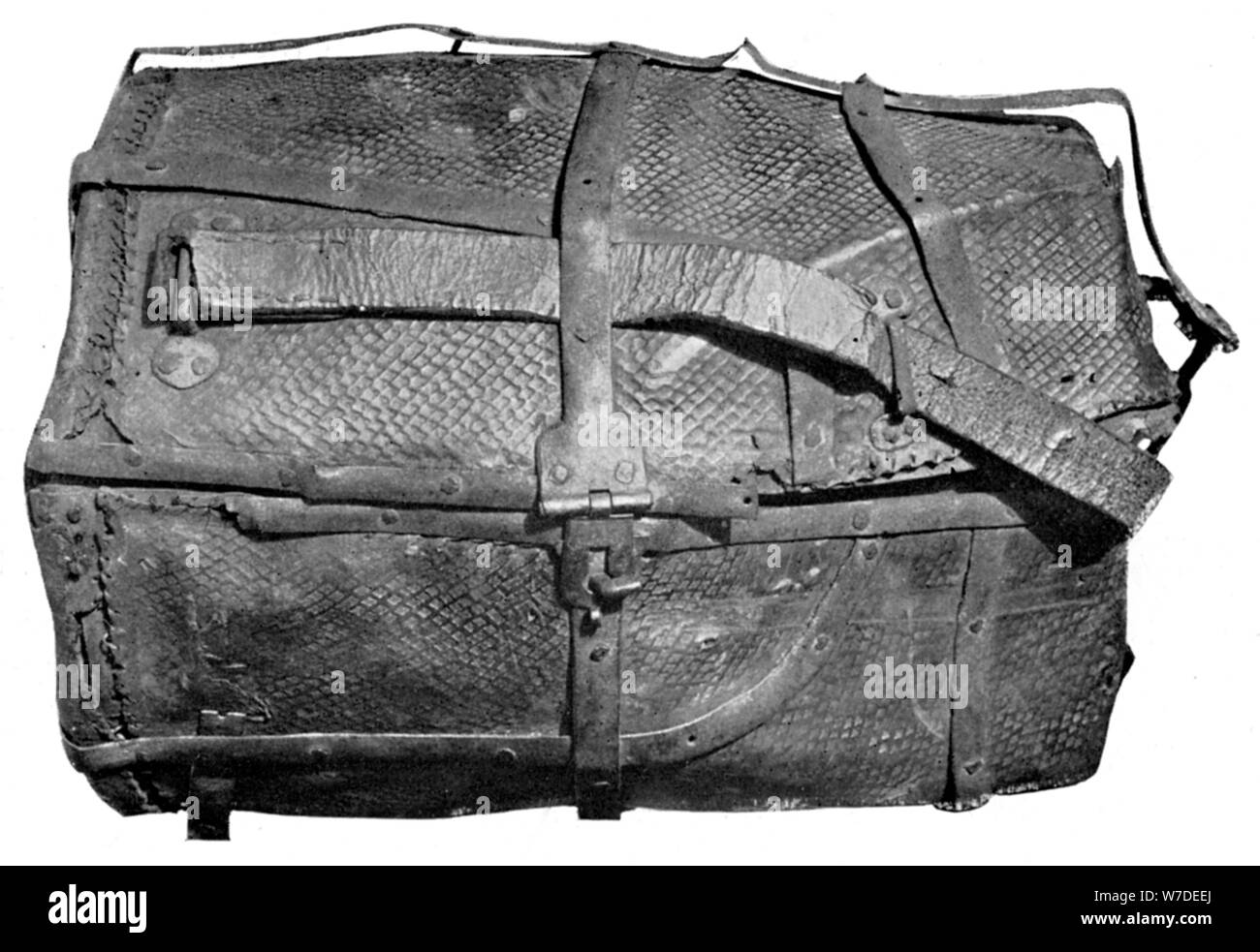 Mitre caso di William di Wykeham. 1905. Artista: sconosciuto Foto Stock