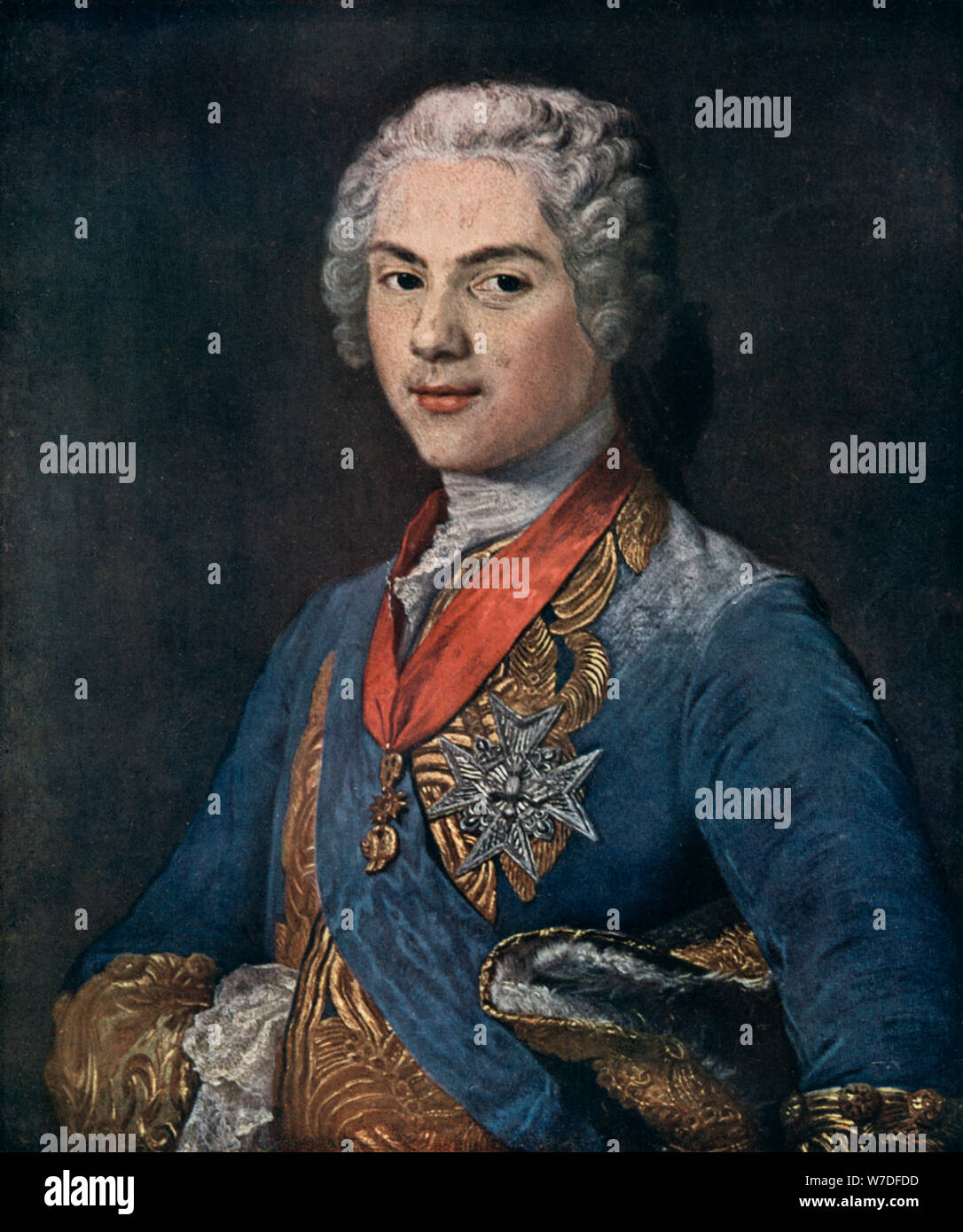 Louis, Delfino di Francia (1729-1765), 1910.Artista: Henri de la Tour d'Auvergne Foto Stock