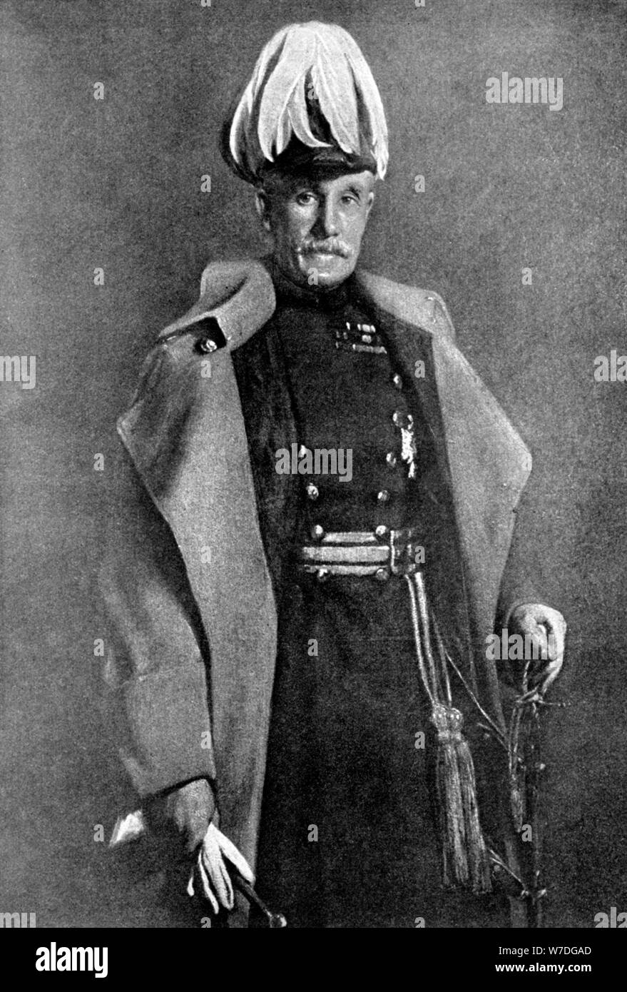 Il generale Sir Horace Lockwood Smith-Dorrien, soldato britannico, la prima guerra mondiale, 1914.Artista: Giovanni Saint-Helier Lander Foto Stock