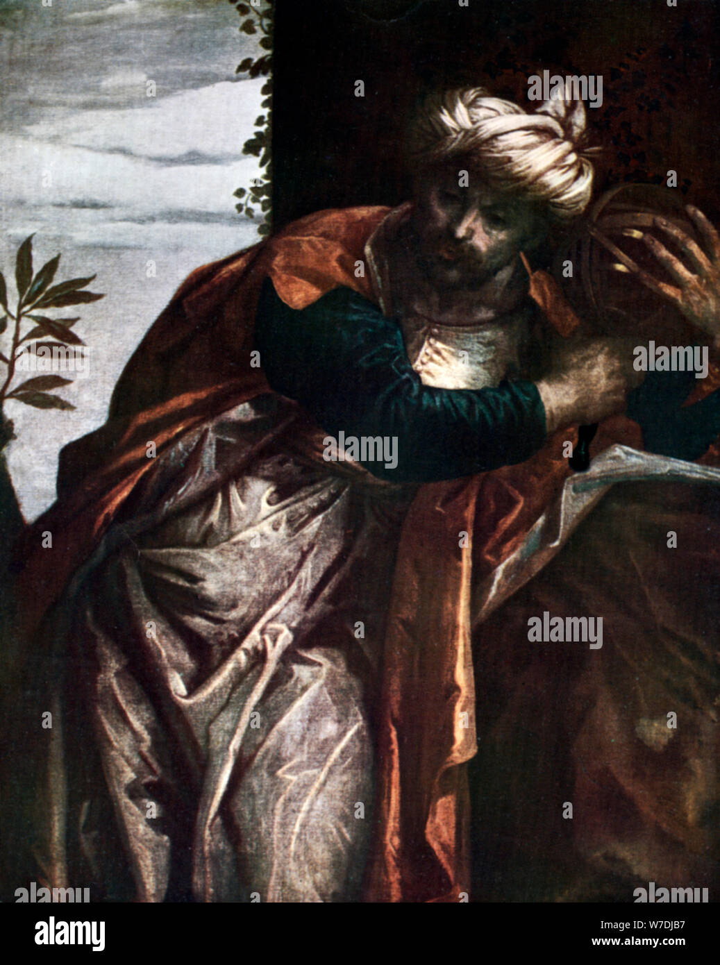 'L'astronomo', XVI secolo (1926). Artista: sconosciuto Foto Stock