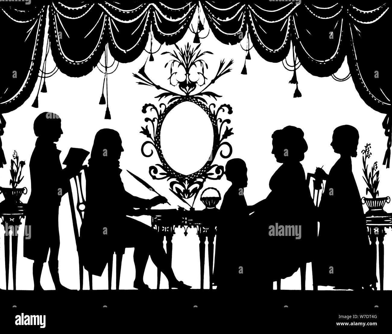 'Dr Charles Burney famiglia dell', (1912). Artista: sconosciuto Foto Stock