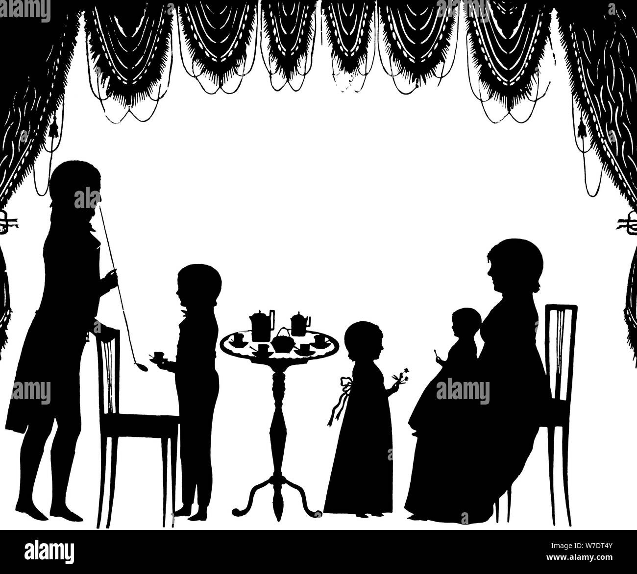 "La famiglia di Goethe", (1912). Artista: sconosciuto Foto Stock