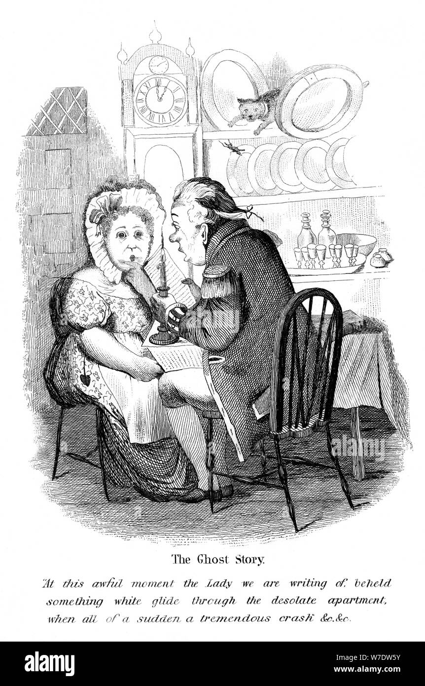 'Il Ghost Story". Artista: sconosciuto Foto Stock