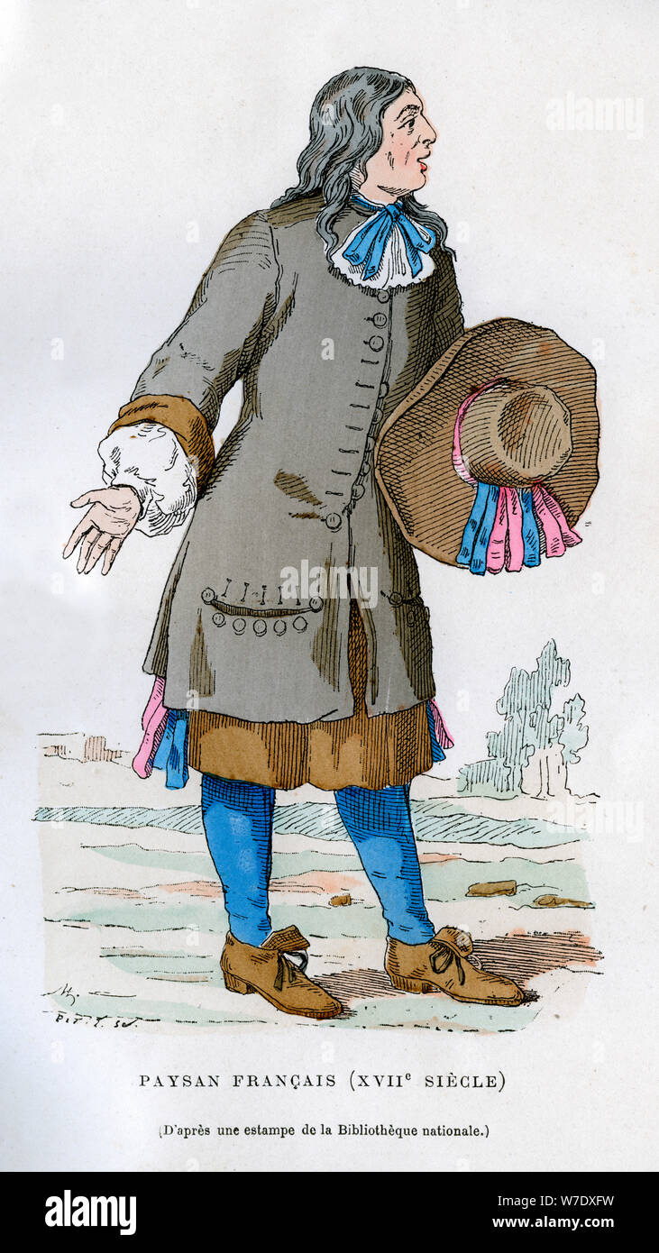 French Peasant, xvii secolo (1882-1884). Artista: sconosciuto Foto Stock