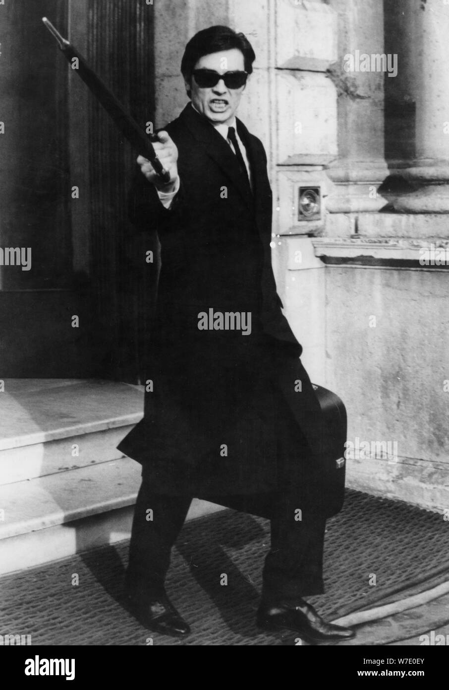 Attore francese e film di star Alain Delon, Roma, Italia, 1969. Artista:  sconosciuto Foto stock - Alamy