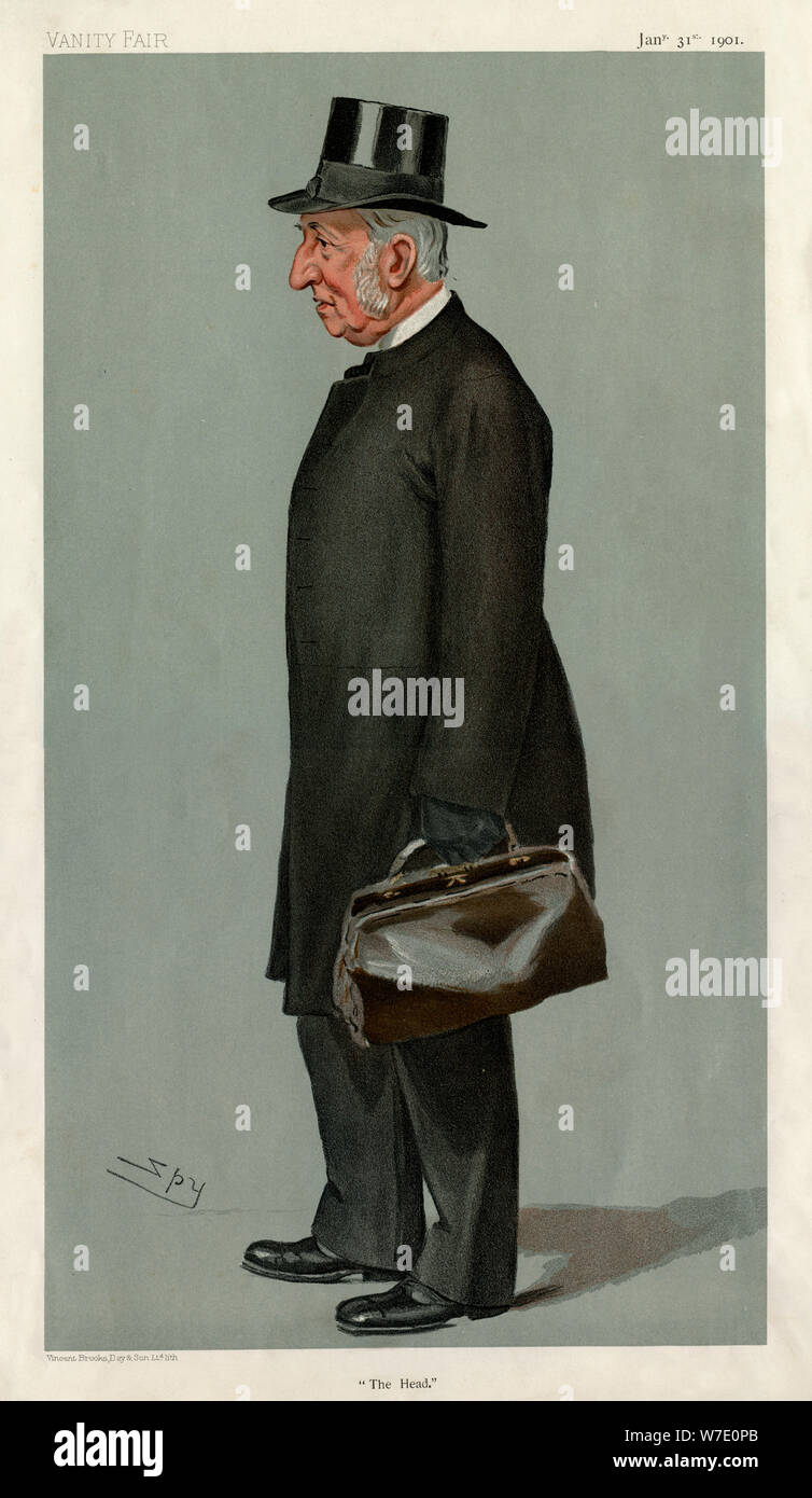 'Testa', 1901. Artista: Spy Foto Stock