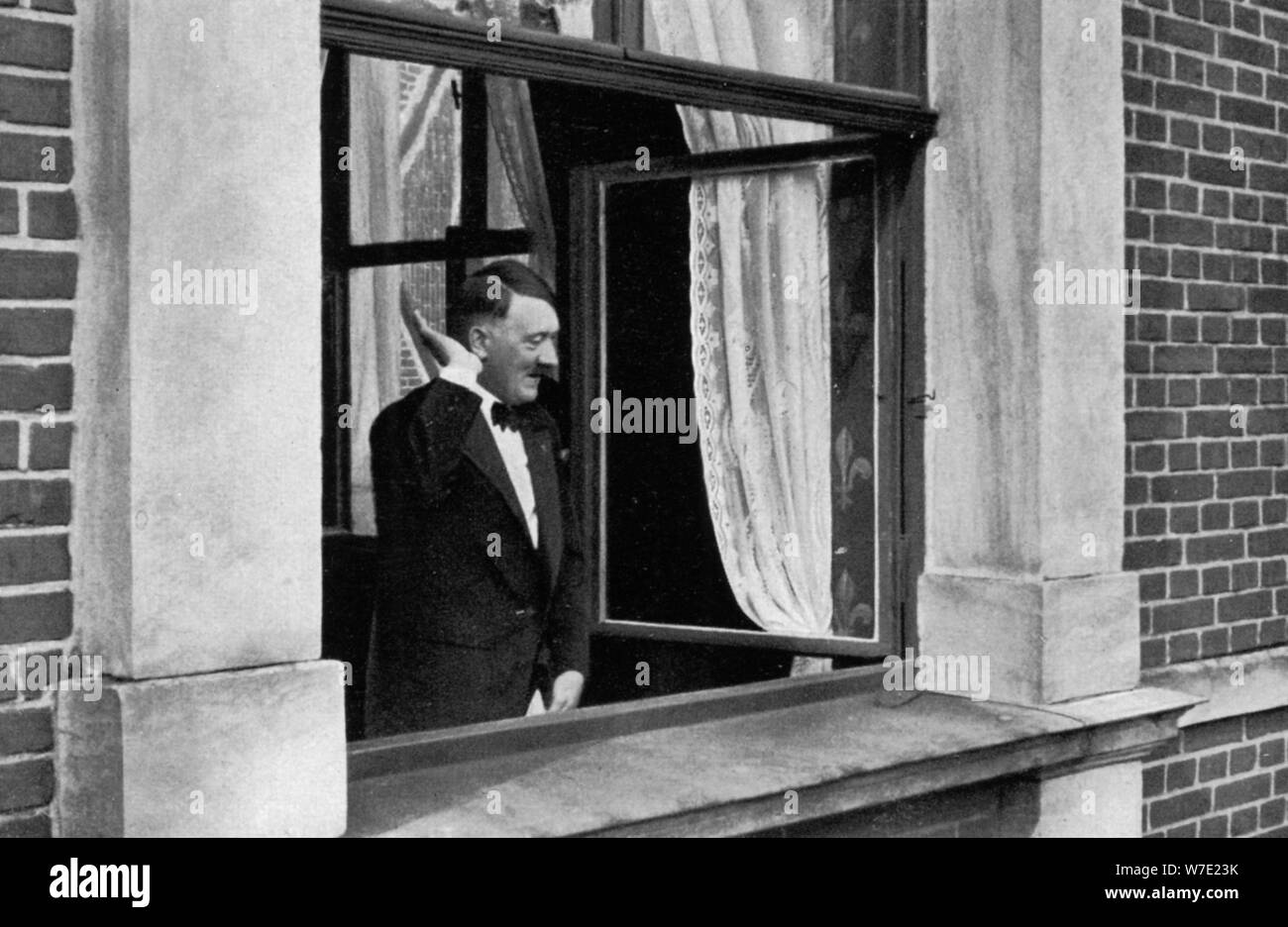 Adolf Hitler a Bayreuth, Germania, 1936. Artista: sconosciuto Foto Stock