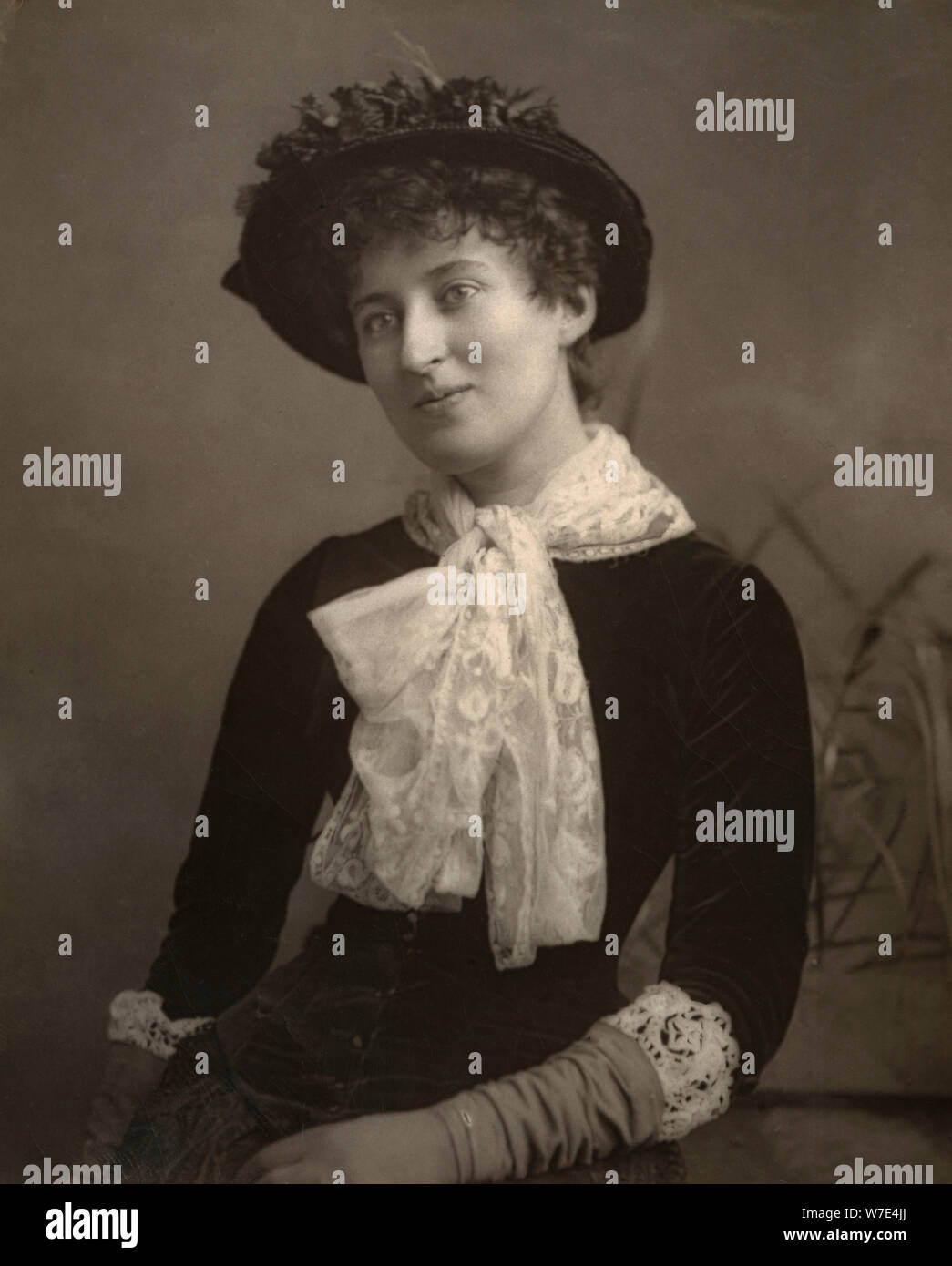 Cissy Grahame, attrice britannica, 1882. Artista: Londra stereoscopia fotografica & Co Foto Stock