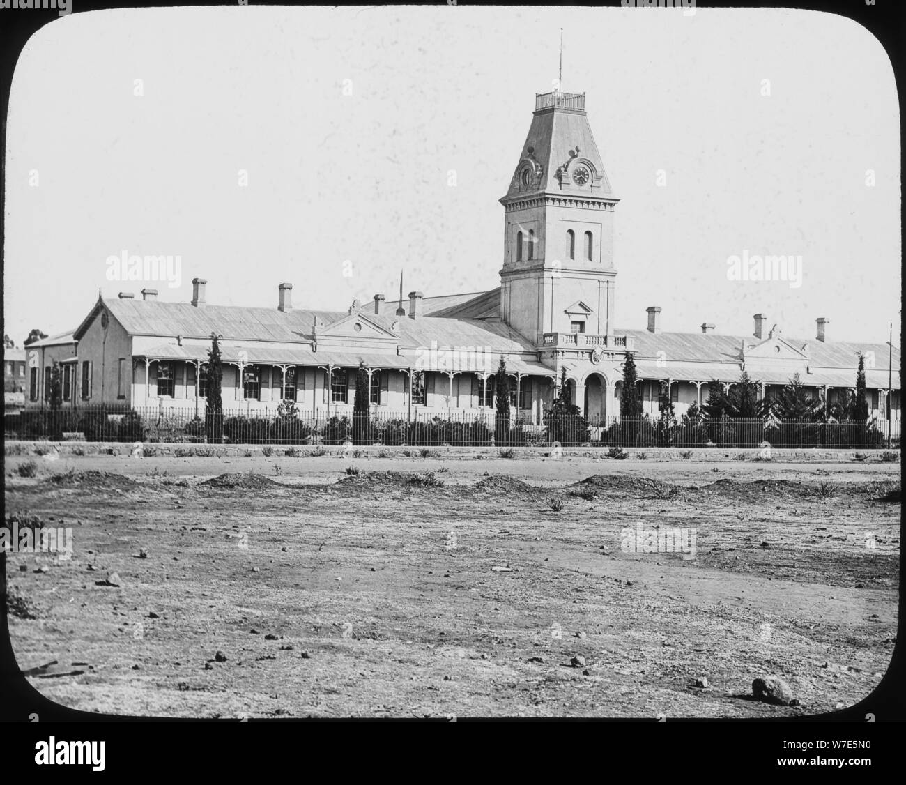 Gli edifici del governo, Bloemfontein, Sud Africa, c1890. Artista: sconosciuto Foto Stock