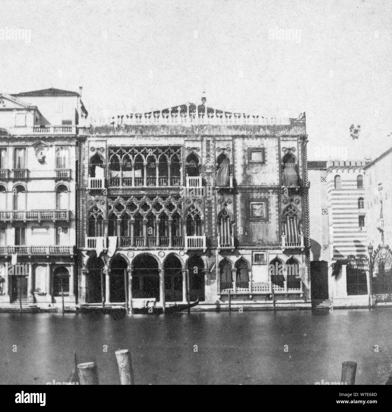 Ca d'Oro, Venezia, Italia, tardo XIX o agli inizi del XX secolo. Artista: sconosciuto Foto Stock