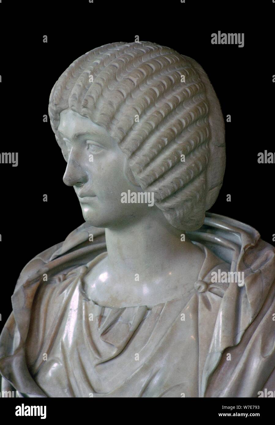 Busto di Giulia Domna. Artista: sconosciuto Foto Stock