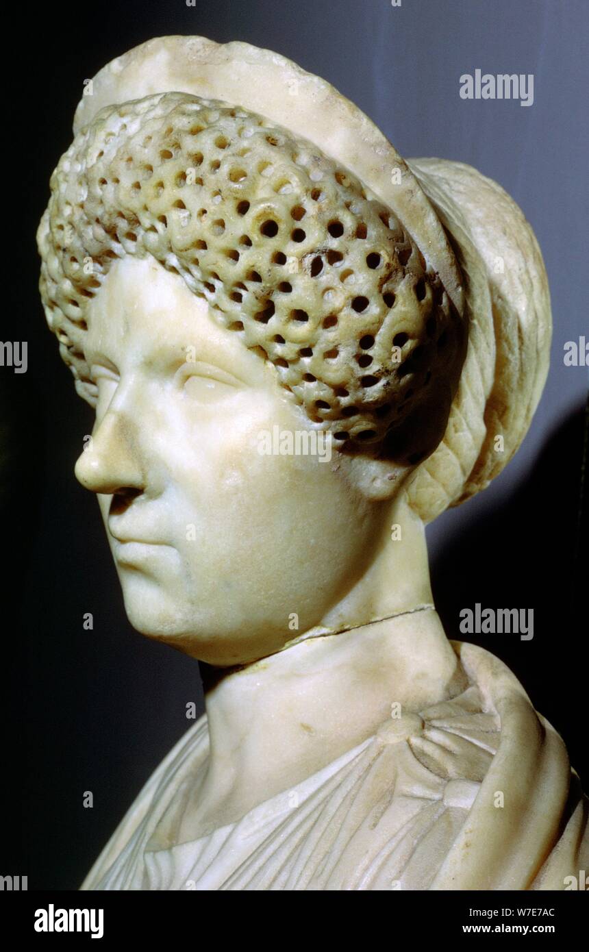Busto di Julia, del I secolo A.C. Artista: sconosciuto Foto Stock