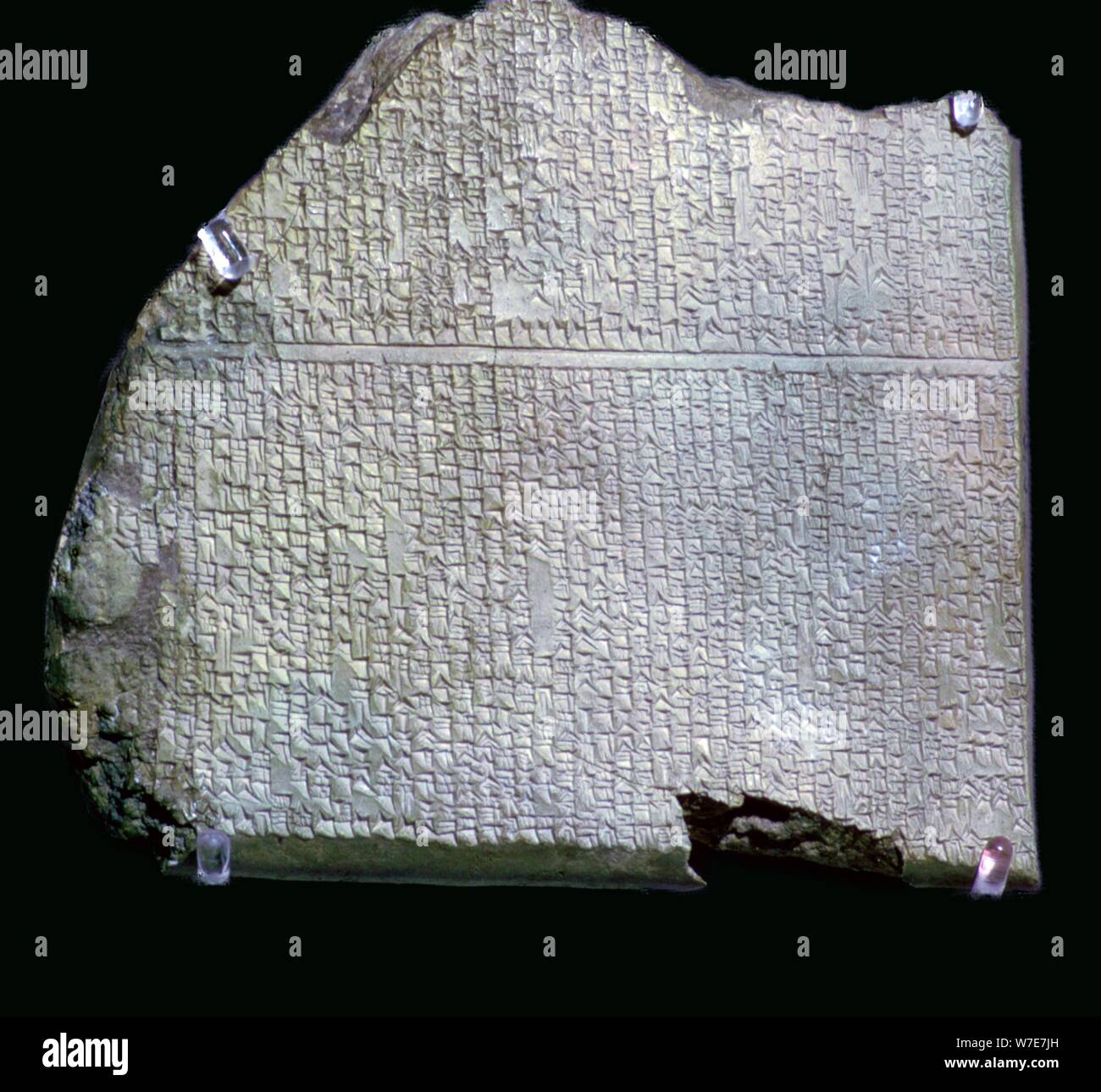 L'Alluvione Tablet. Artista: sconosciuto Foto Stock