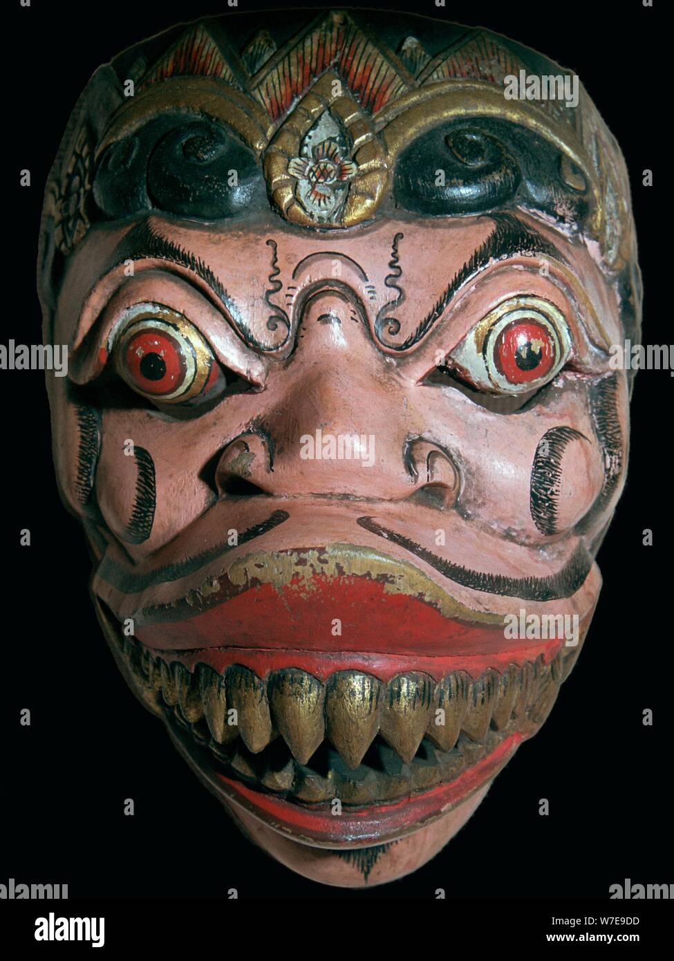 Maschera da Java. Artista: sconosciuto Foto Stock