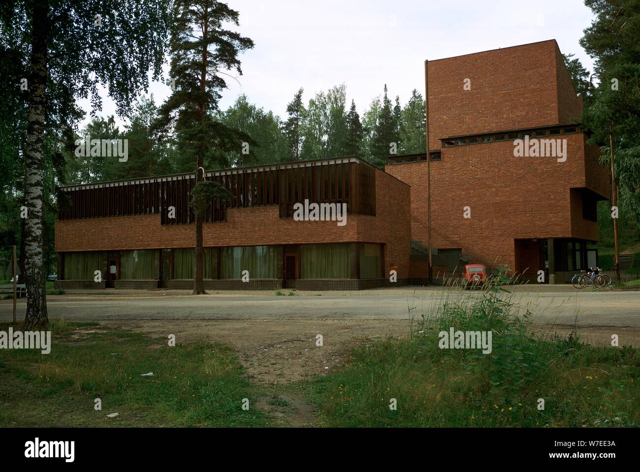 Saynatsalo Town Hall, 1940s. Artista: Alvar Aalto Foto Stock