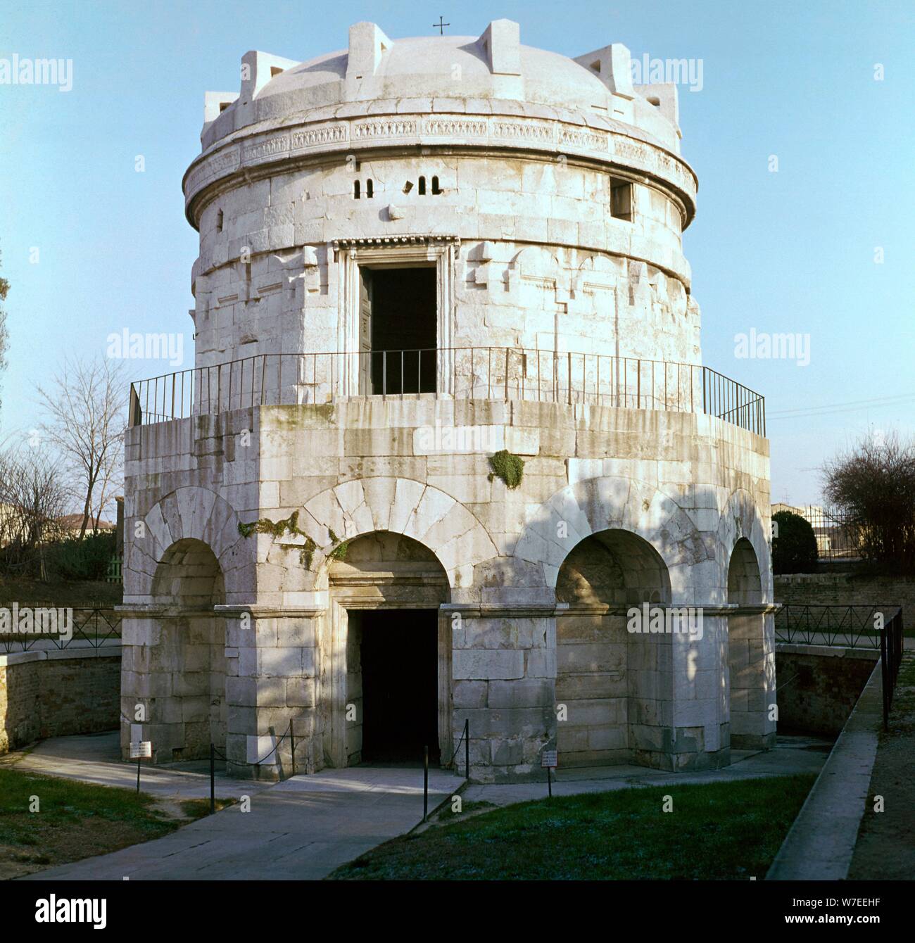 Mausoleo di Teodorico, VI secolo a. Artista sconosciuto Foto stock Alamy