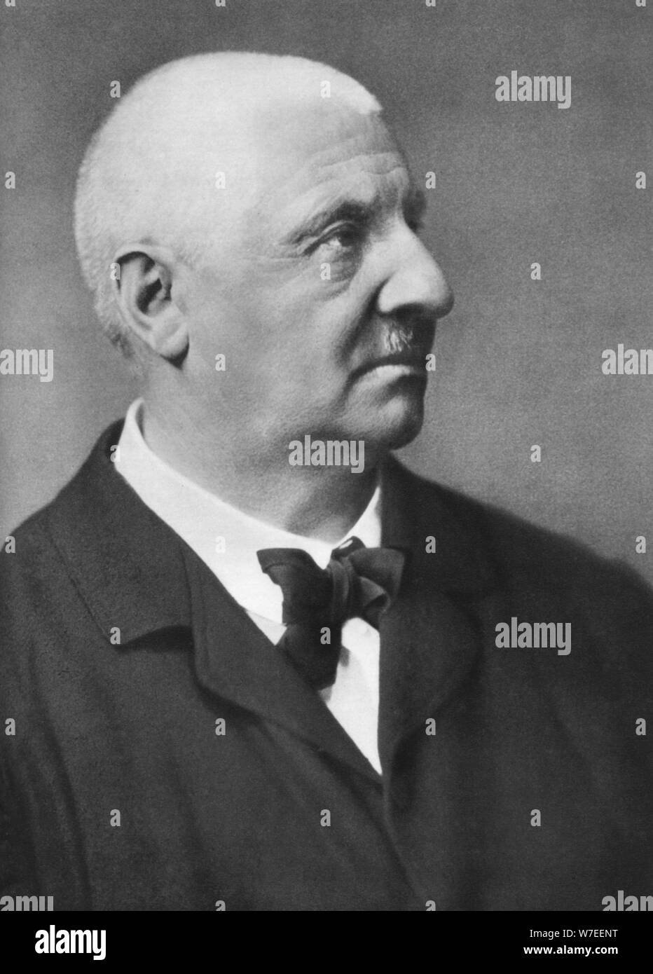 Anton Bruckner (1824-1896), compositore austriaco noto per le sue sinfonie, masse e mottetti. Artista: sconosciuto Foto Stock