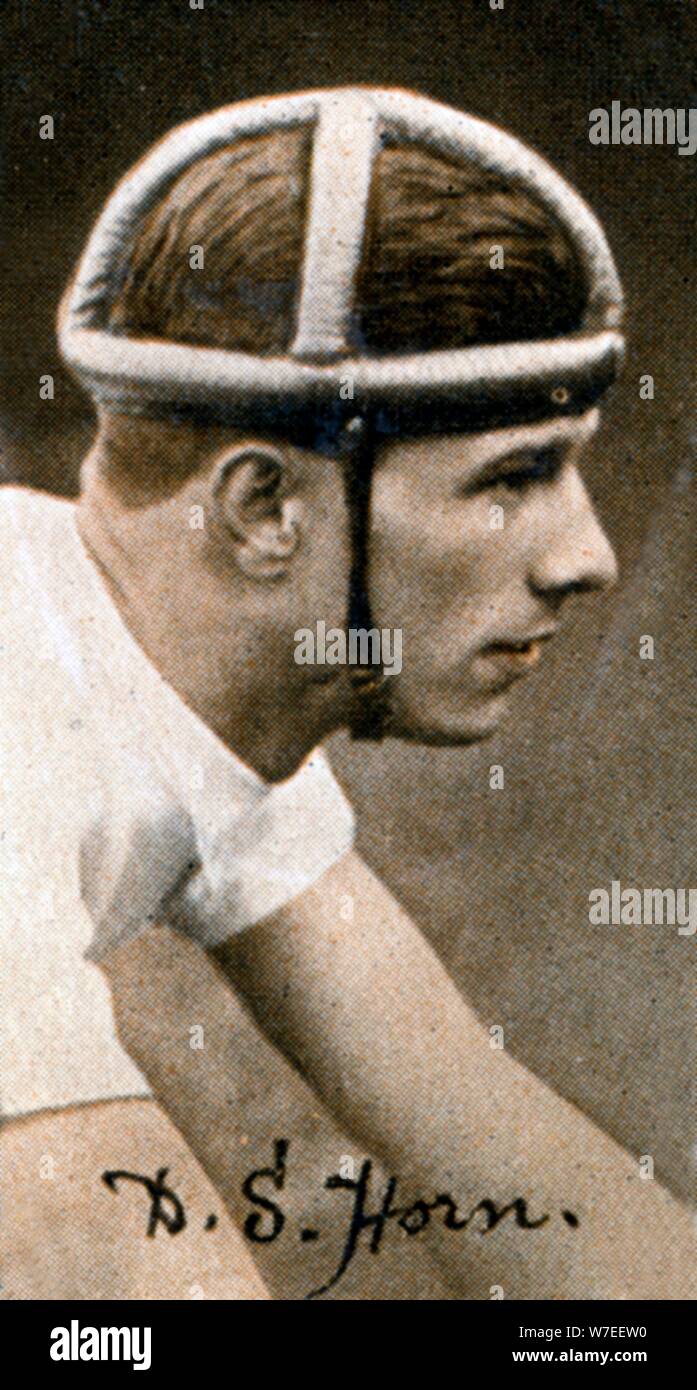 Dennis S clacson (1909-1974), nazionale il campione di ciclismo. Artista: sconosciuto Foto Stock