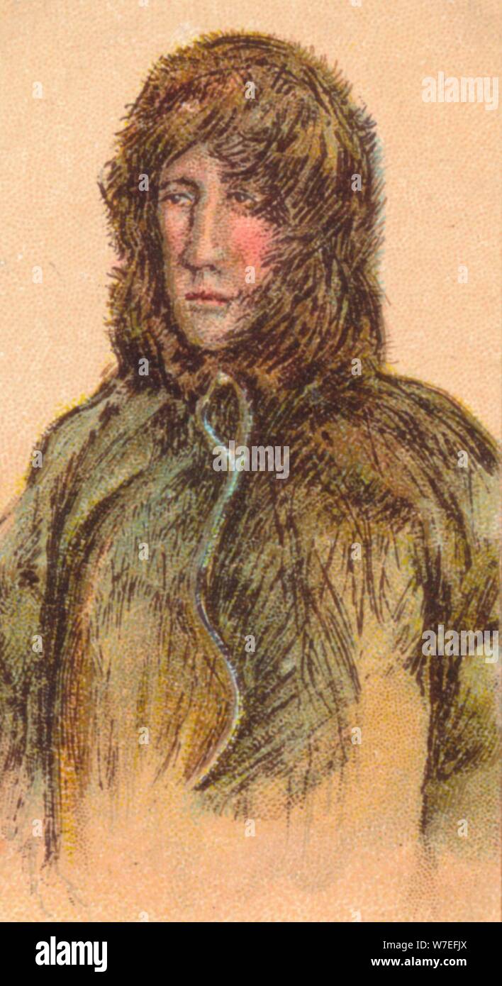 Roald Amundsen (1872-1928), Norvegese explorer, 1916. Artista: sconosciuto Foto Stock