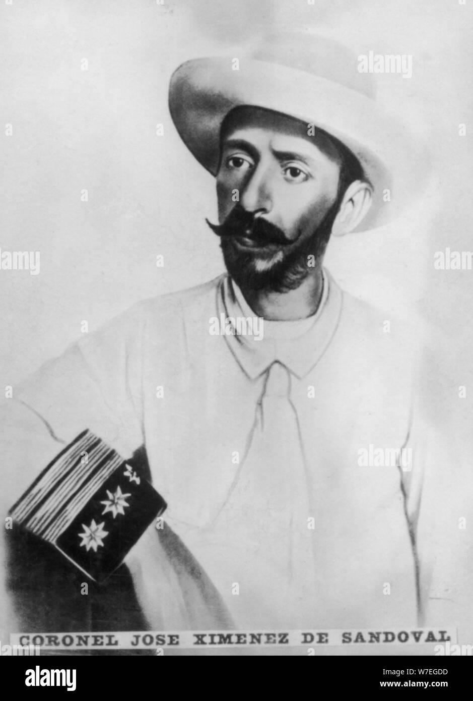 Jose Ximenez de Sandoval, (morto nel 1895), 1920s. Artista: sconosciuto Foto Stock