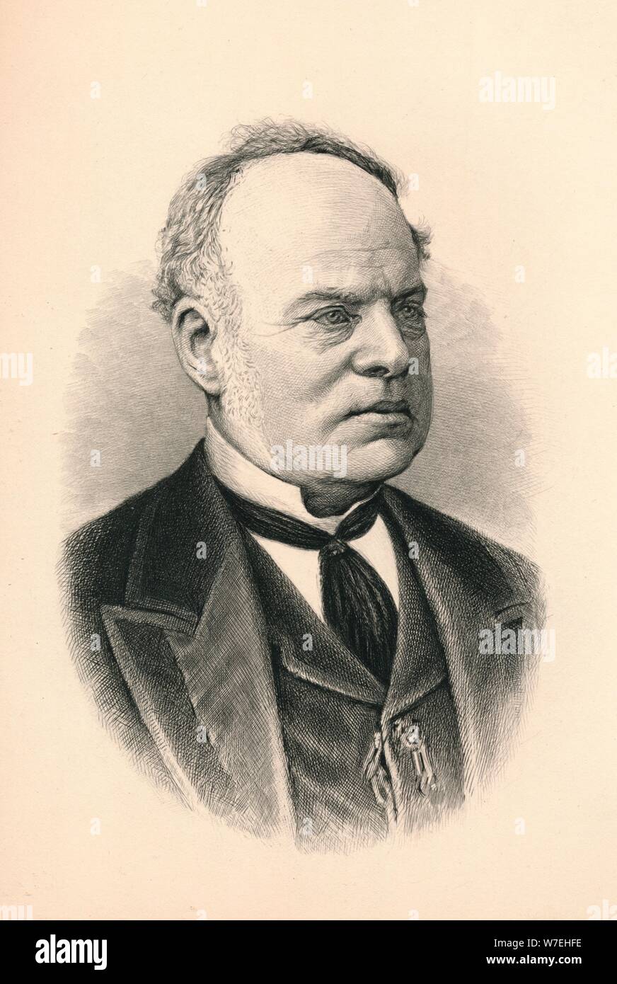 Signore Halsbury, (1823-1921) British barrister, uomo politico e ministro del governo, 1896. Artista: sconosciuto Foto Stock