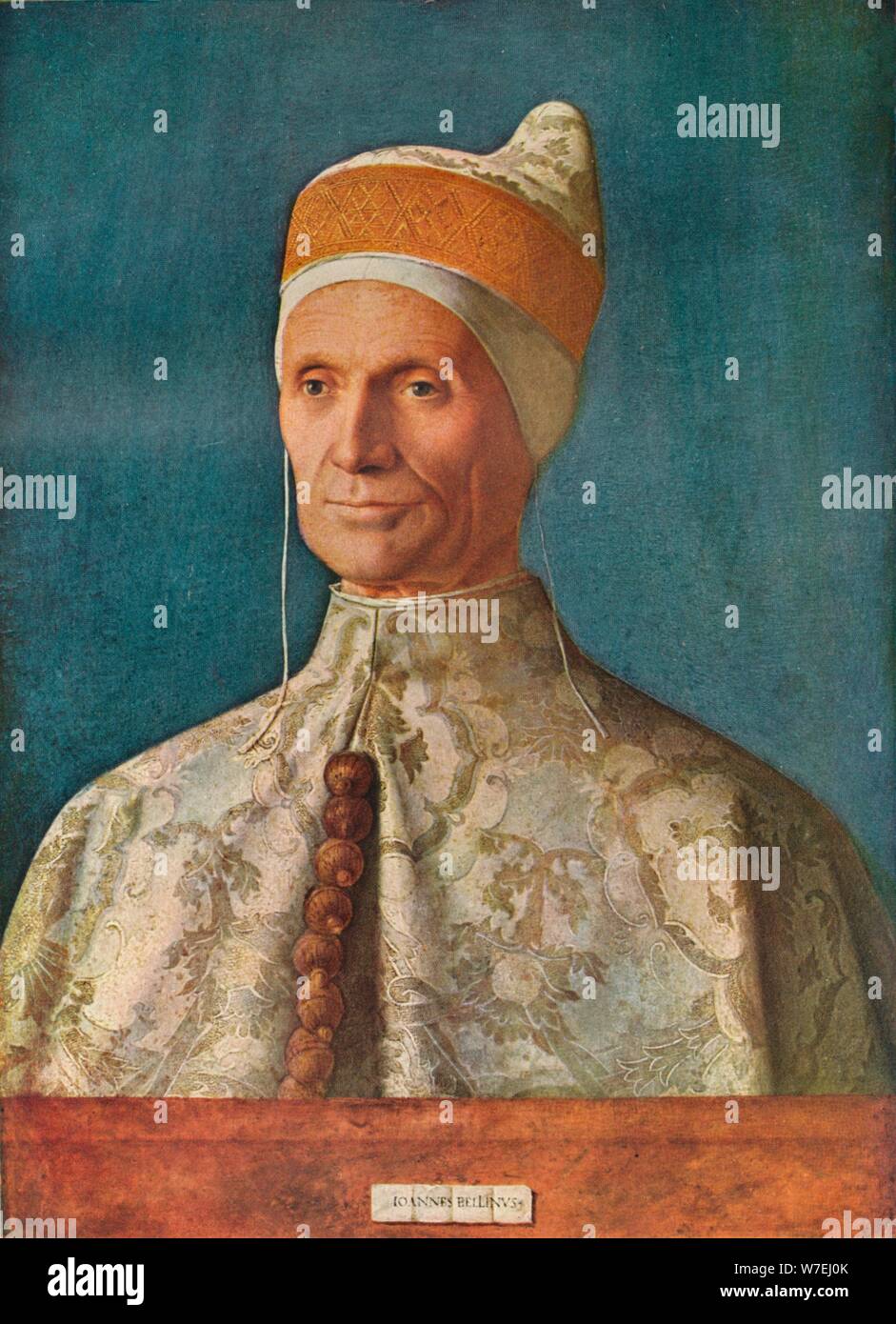 Doge Leonardo Loredan, 1501-2 (1911). Artista: Giovanni Bellini Foto Stock