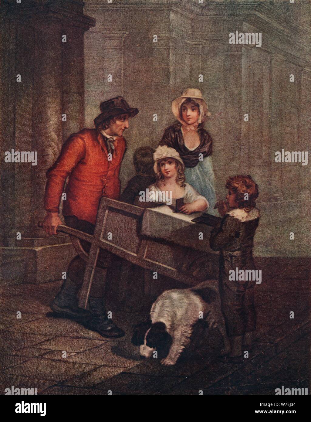 Grida di Londra piastra 12: Hot Spice Pan di zenzero, smoaking caldo!, 1796, (1911). Artista: sconosciuto Foto Stock