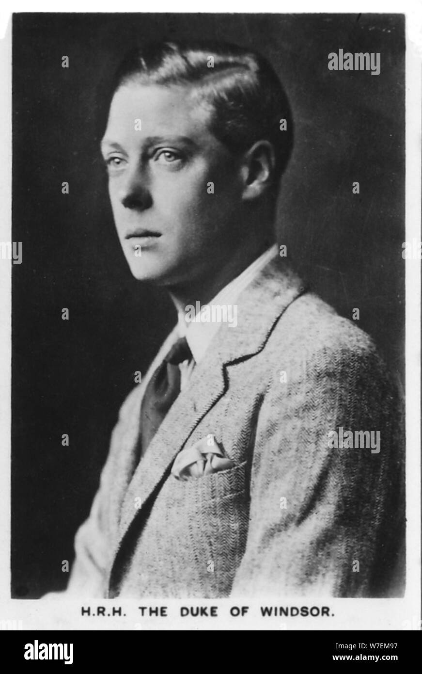 "HRH Il Duca di Windsor", 1937. Artista: sconosciuto. Foto Stock