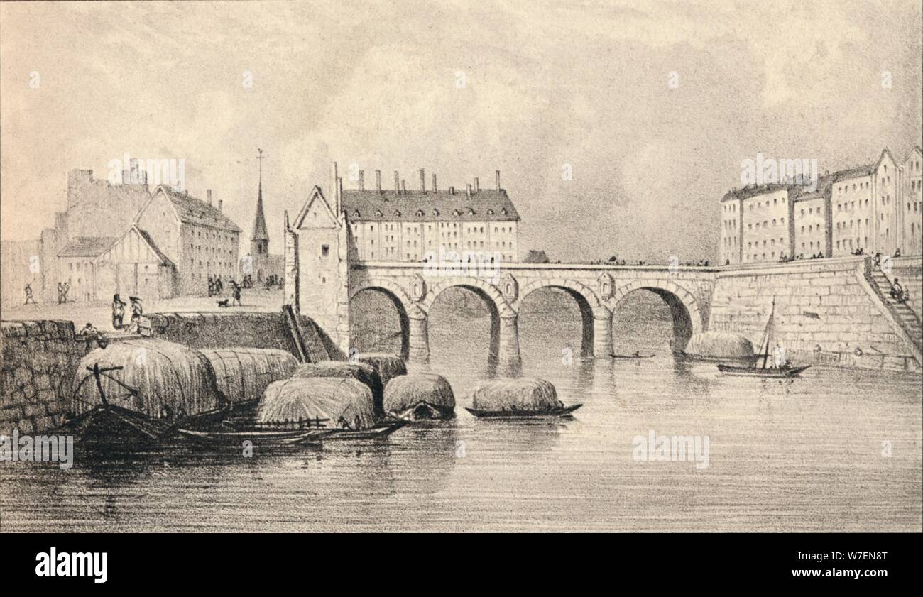 'L'Pont Marie", 1915. Artista: sconosciuto. Foto Stock