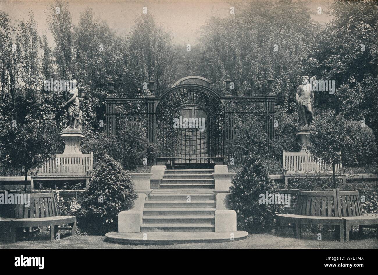 "La Pergola", c1900. Foto Stock