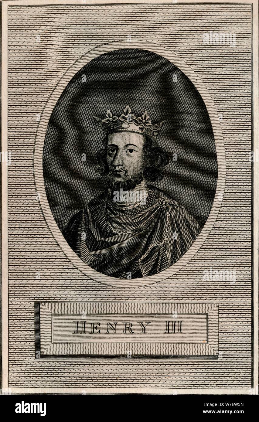 Il re Enrico III, 1793. Artista: sconosciuto. Foto Stock