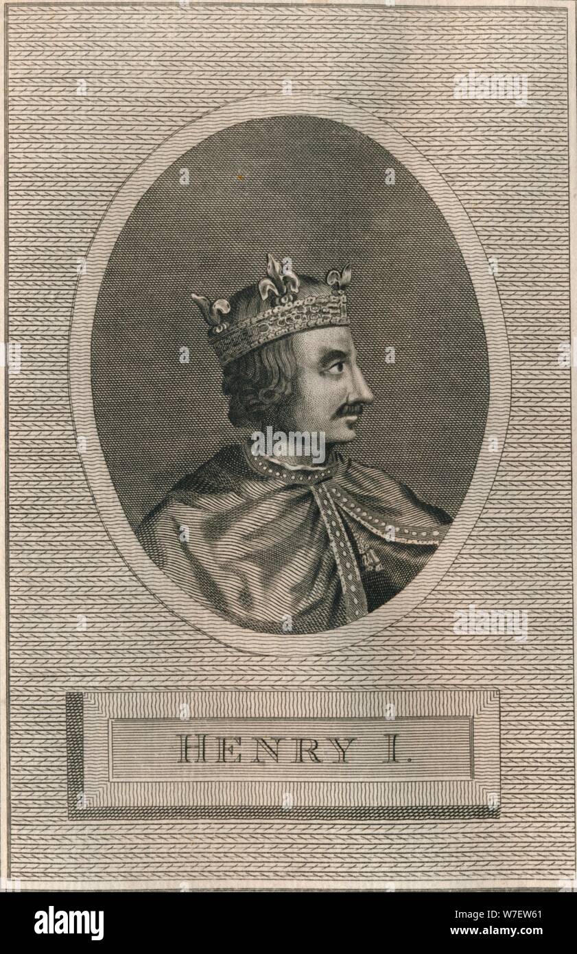 Il Re Enrico I, 1793. Artista: sconosciuto. Foto Stock