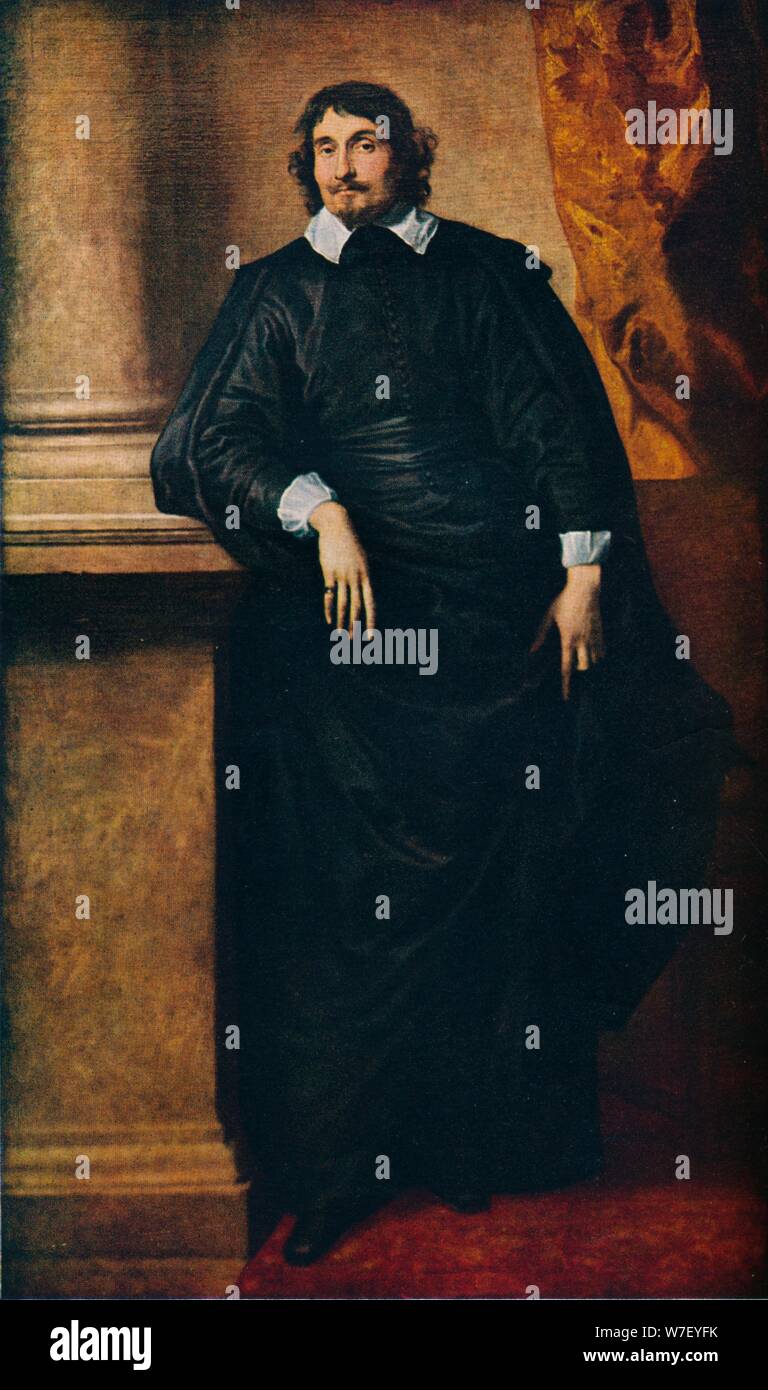 " Ritratto di Abbé Scaglia', 1634. Artista: Anthony van Dyck. Foto Stock
