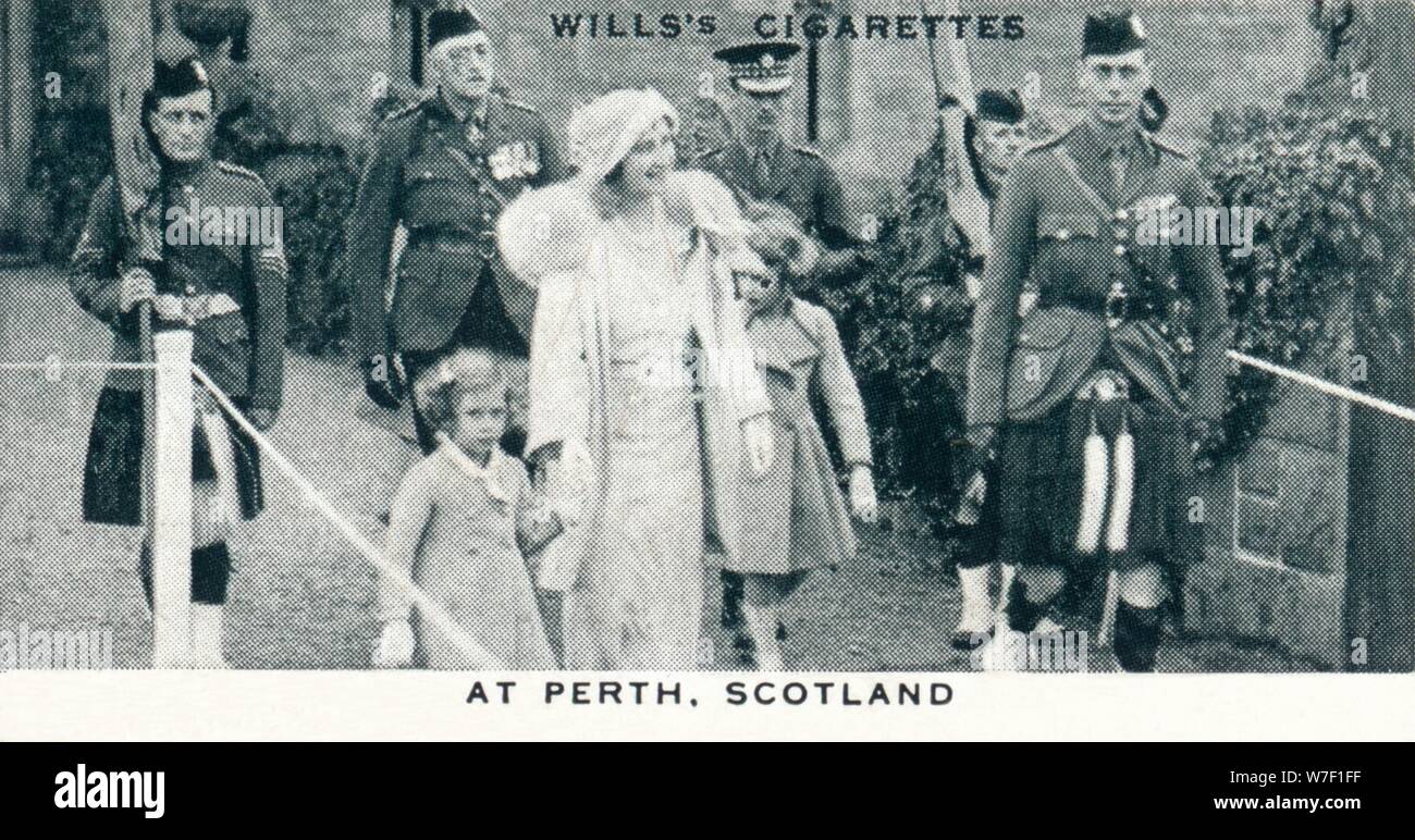 "A Perth, Scozia', 1935 (1937). Artista: sconosciuto. Foto Stock