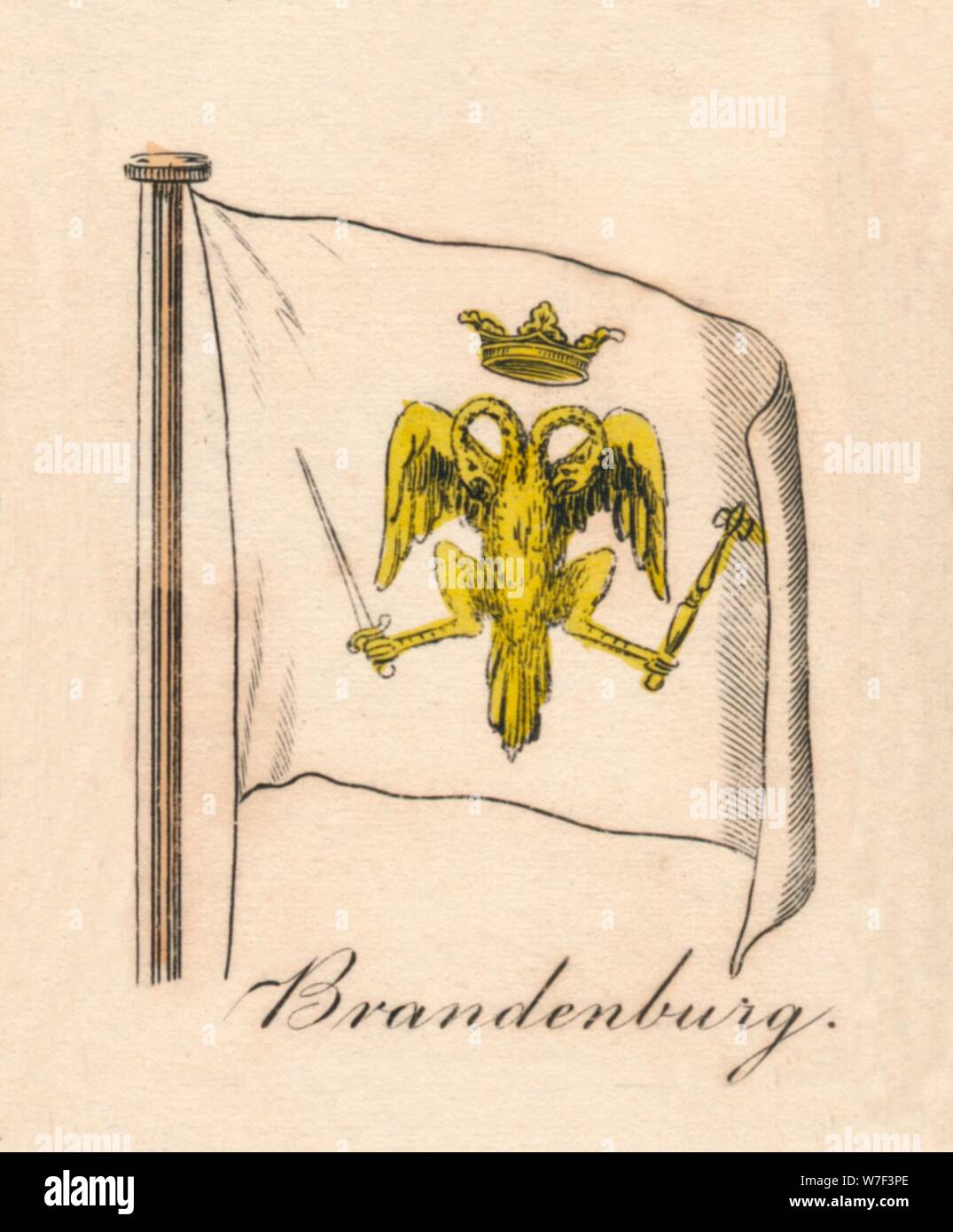 "Brandenburg", 1838. Artista: sconosciuto. Foto Stock