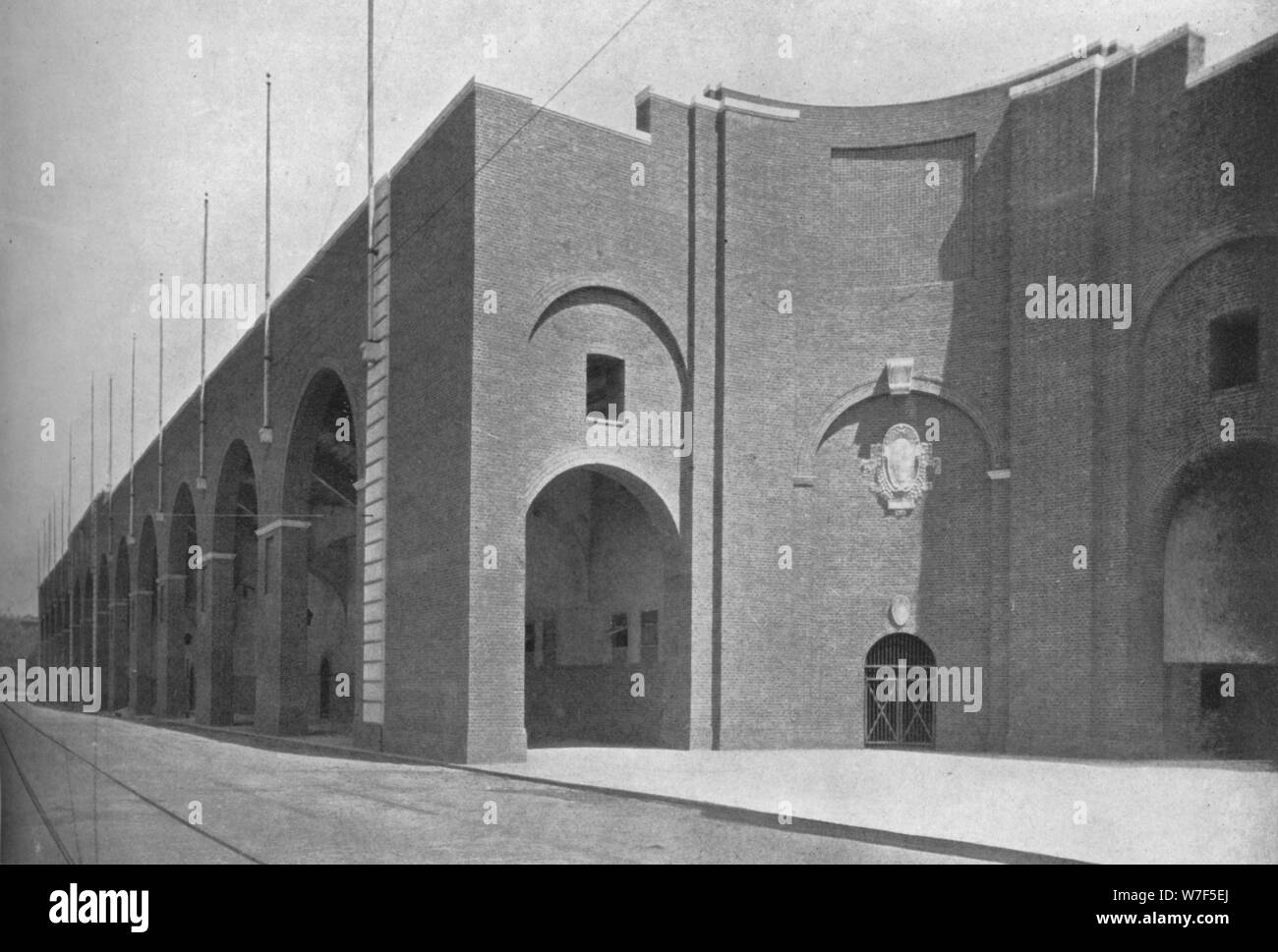 Ingresso, Franklin Field Stadium, University of Pennsylvania, Philadelphia, 1923. Artista: sconosciuto. Foto Stock