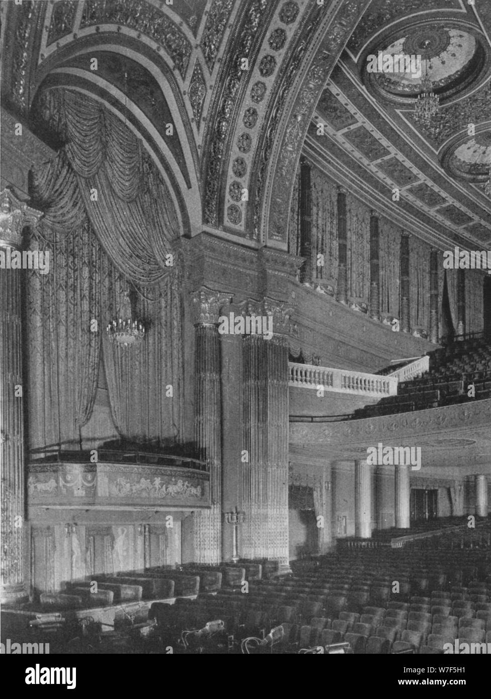 Dettaglio, il Capitol Theatre di New York City, 1925. Artista: sconosciuto. Foto Stock
